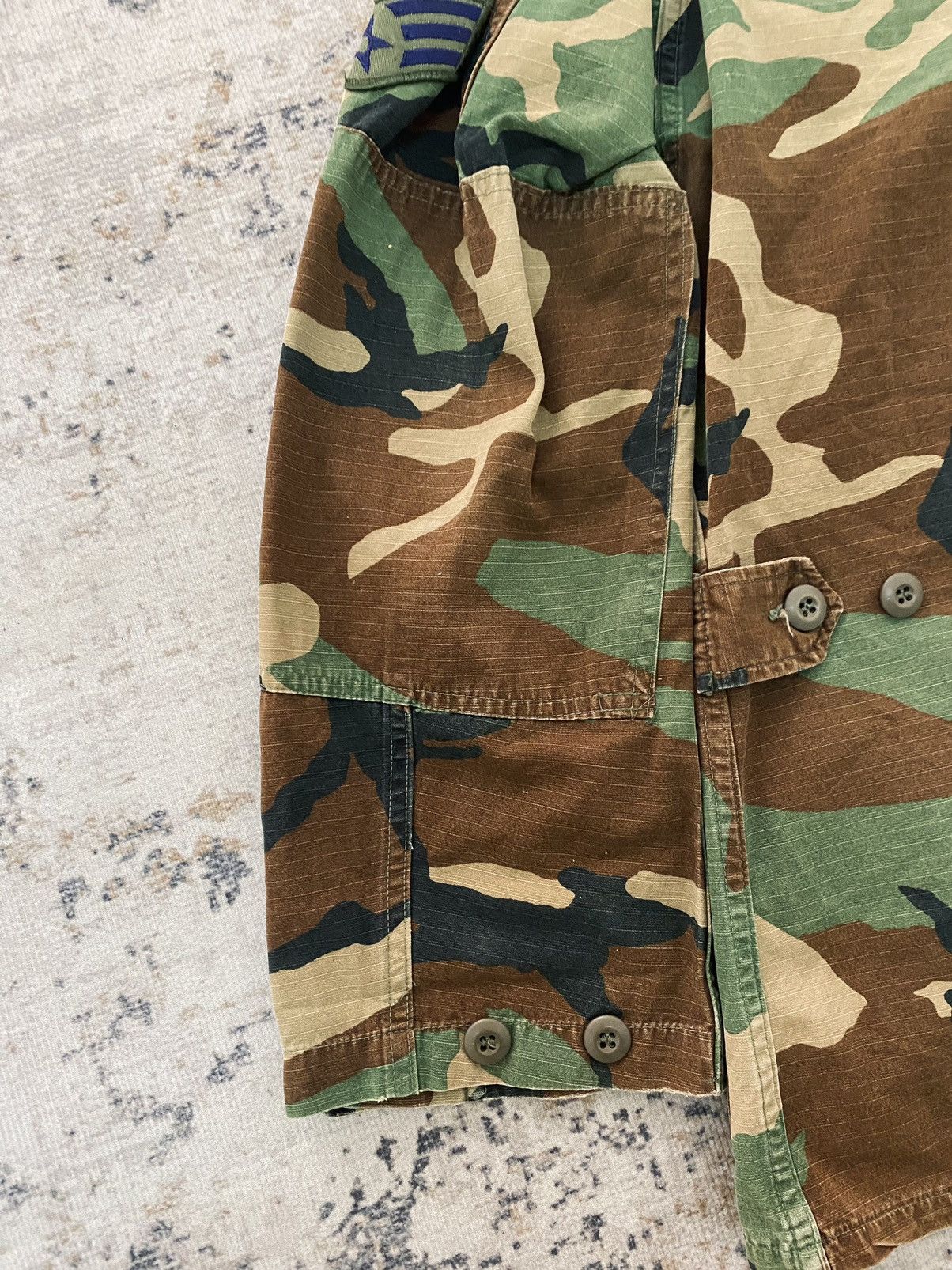 Other US Military Coat Hot Weather Woodland Camo Pattern Size US M / EU 48-50 / 2 - 8 Thumbnail