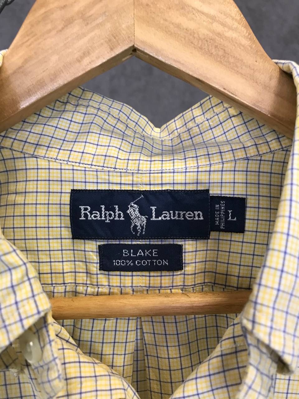 Polo Ralph Lauren Polo Ralph Lauren Blake vintage designer logo shirt Size US L / EU 52-54 / 3 - 4 Thumbnail