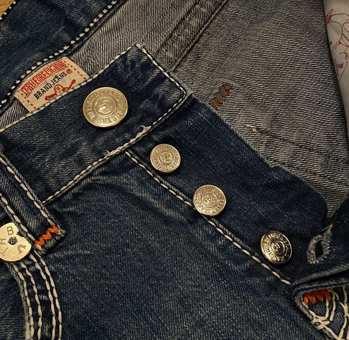 True Religion True Religion Bobby Super T Denim x Vintage x Avant Garde Size US 30 / EU 46 - 8 Thumbnail