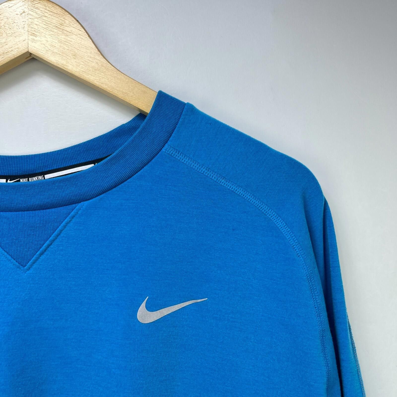 Nike Nike Dri FIT Running Long Sleeve Shirt Swoosh 2XL Size US XXL / EU 58 / 5 - 3 Thumbnail