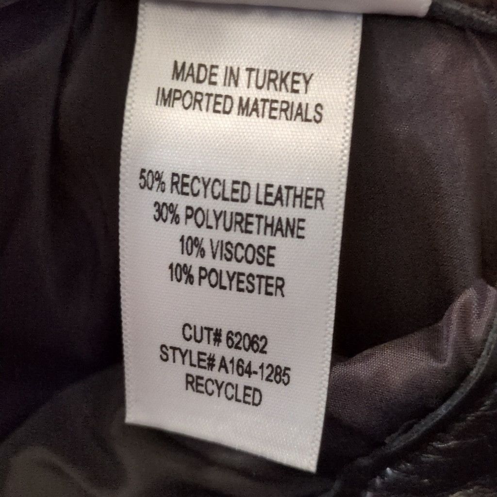 Agolde Agolde Recycle Leather 90's Pinch Waist In Detox Black Sz 26 Size 26" / US 2 / IT 38 - 7 Thumbnail