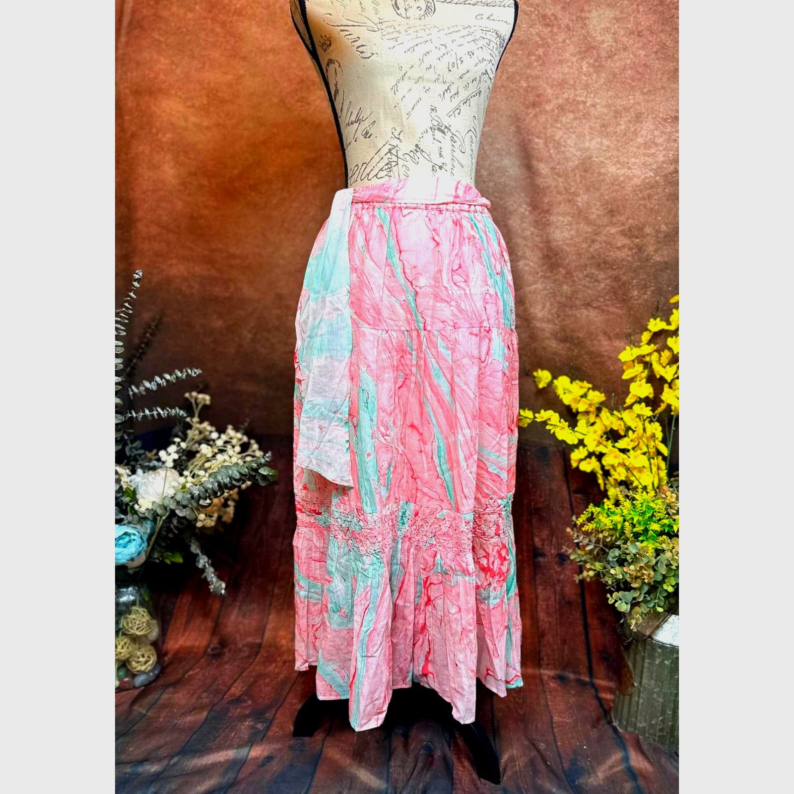 Other St Roche Selma Midi Skirt Pink Marbled size M Size 30" / US 8 / IT 44 - 7 Thumbnail