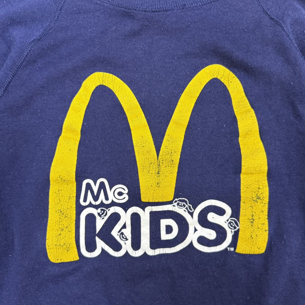 Vintage Vintage 80s McDonald’s McKids Sweatshirt Size US L / EU 52-54 / 3 - 2 Thumbnail