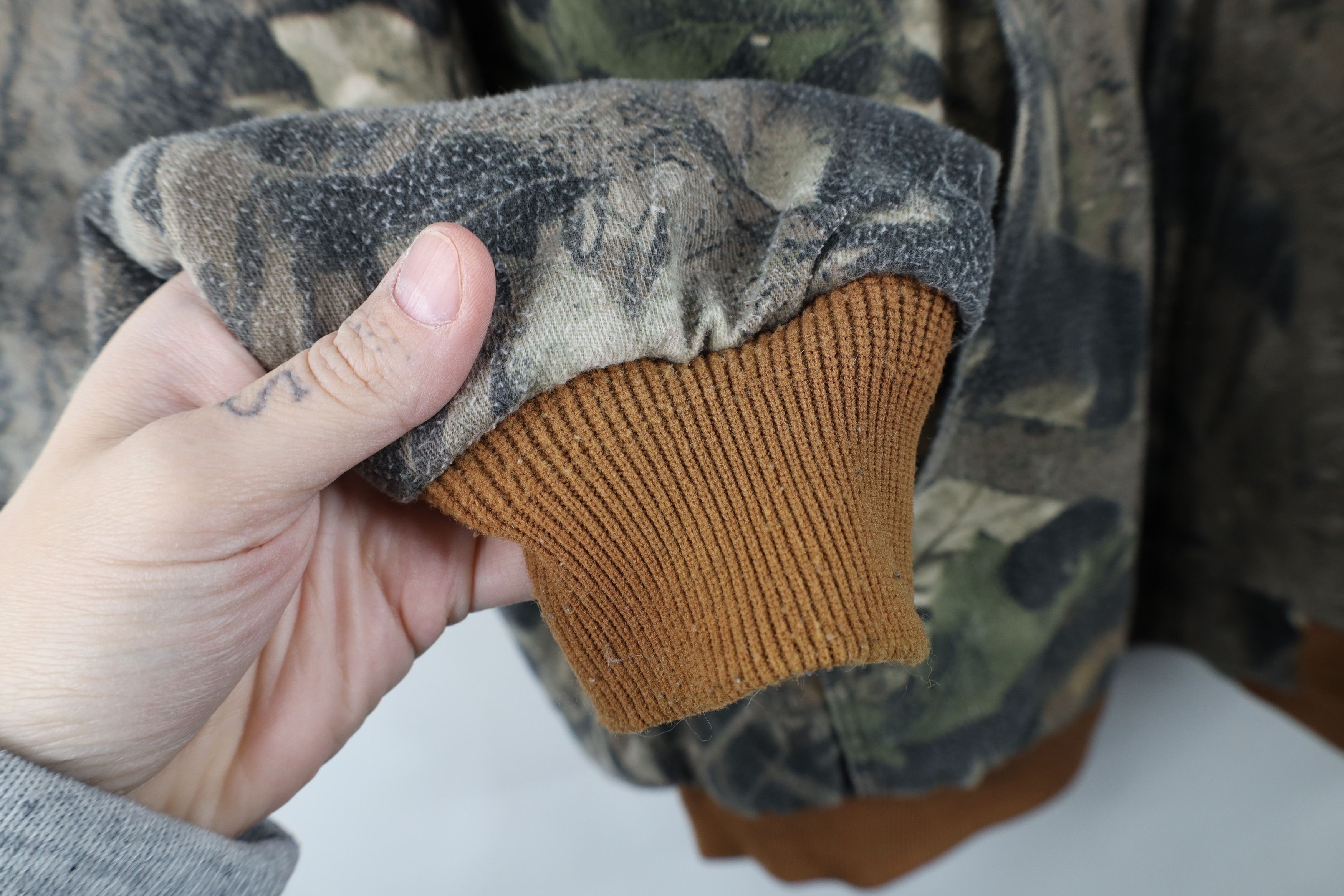 Vintage Vintage 90s Streetwear Camouflage Full Zip Hoodie Jacket USA Size US XXL / EU 58 / 5 - 8 Thumbnail