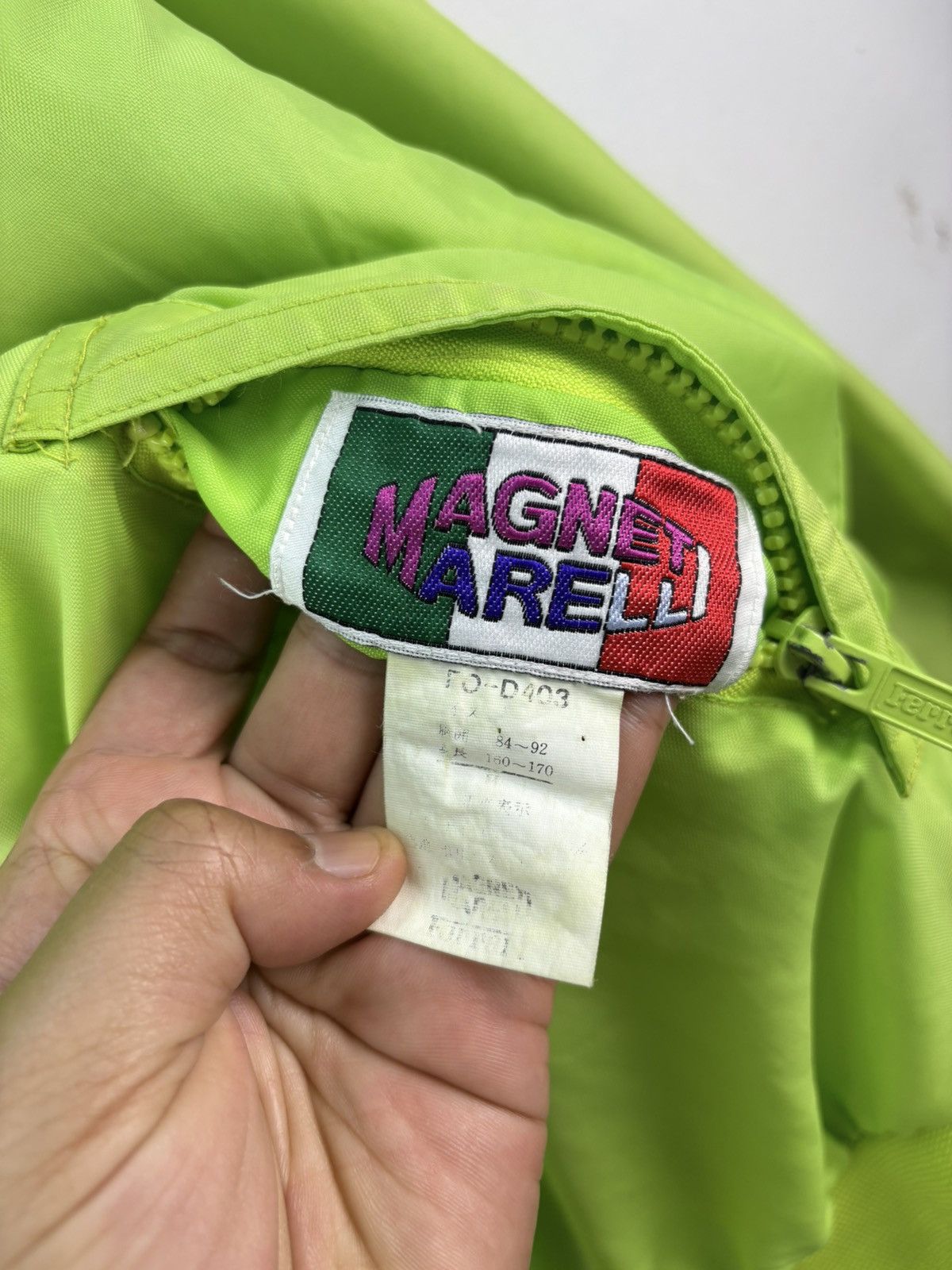 Ferrari Vintage 90s Magneti Marelli Ferrari Bomber Jacket Size US L / EU 52-54 / 3 - 7 Thumbnail
