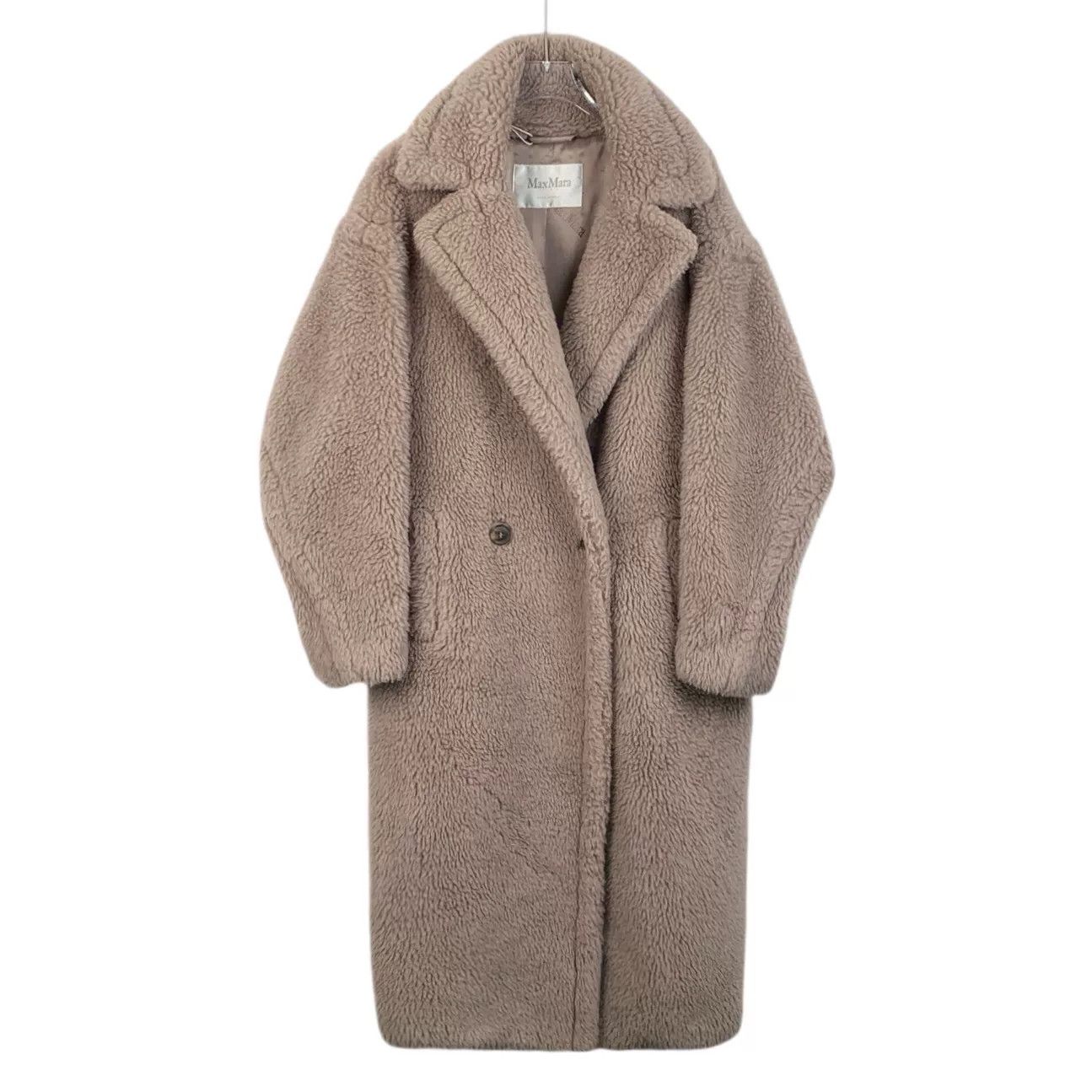 Max Mara maxmara brown teddy coat with double buttons Size US S / EU 44-46 / 1 - 1 Thumbnail