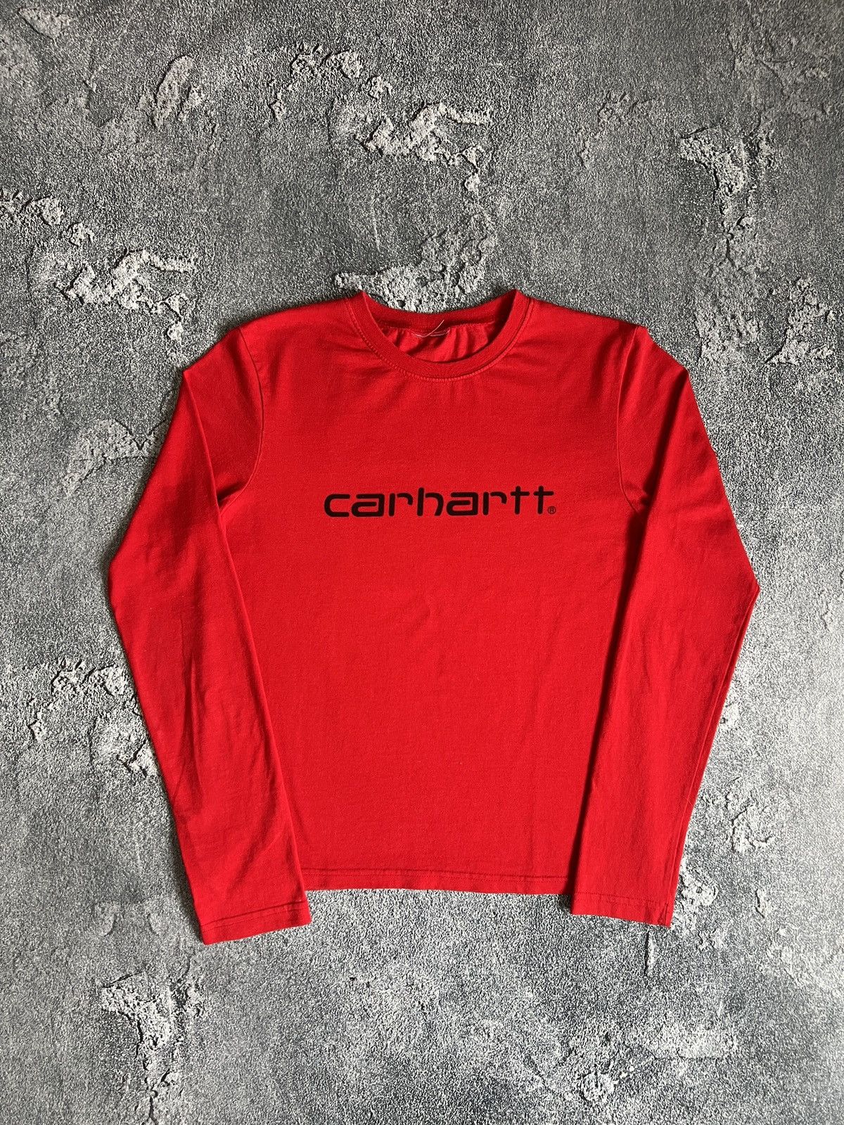 Carhartt Carhartt long sleeve vintage big logo y2k Size S / US 4 / IT 40 - 9 Thumbnail