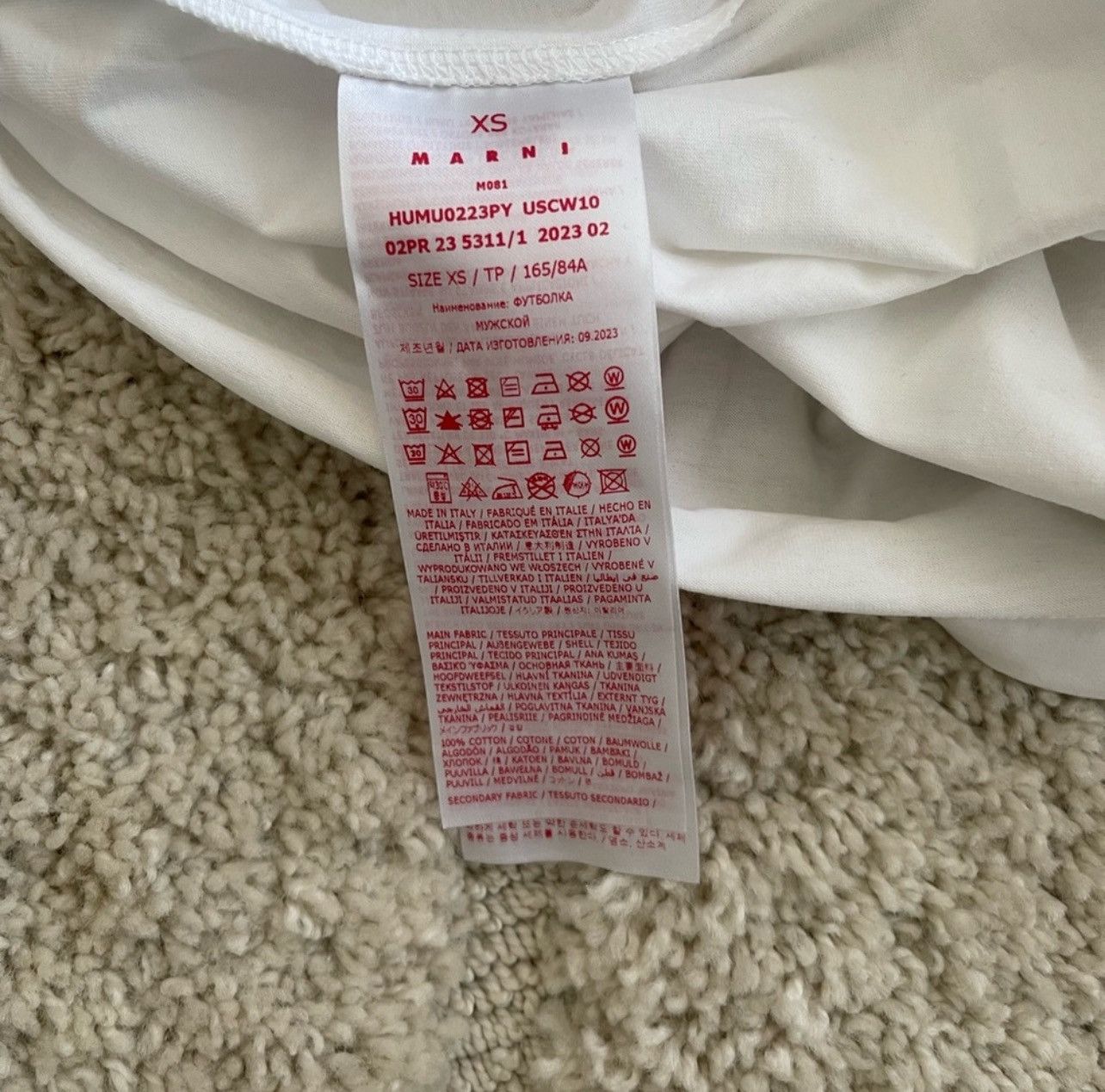 Marni Marni Exclusive Shroom Tee Size XS Size US M / EU 48-50 / 2 - 4 Thumbnail