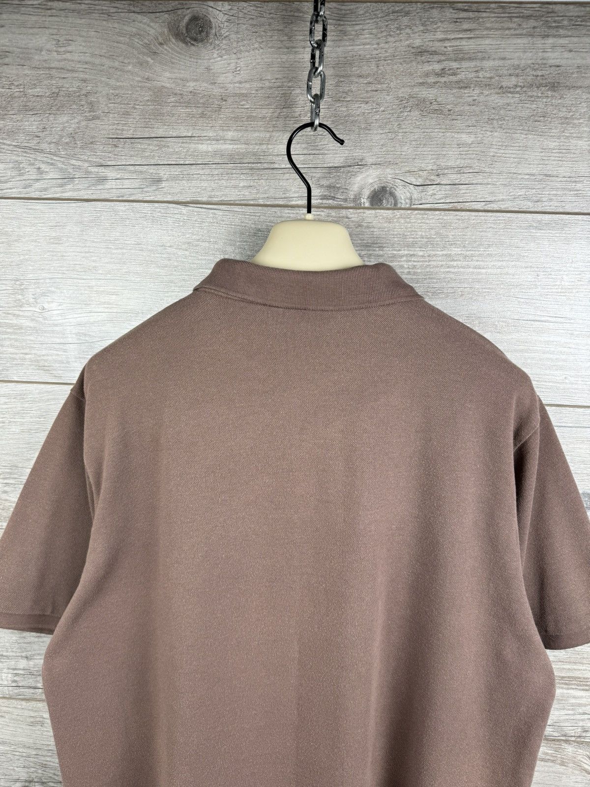 Polo shirt Yves Saint Laurent Brown size XXL YSL Vintage tee