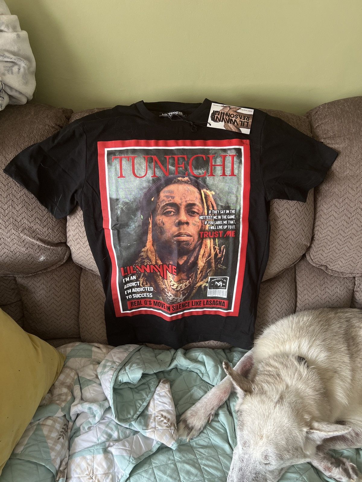 Lil Wayne Reason Young Money Lil Wayne Tee Size US M / EU 48-50 / 2 - 1 Thumbnail