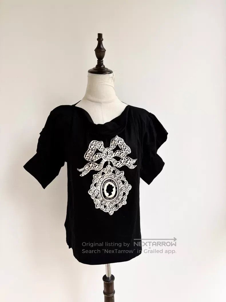Vivienne Westwood Vivienne Westwood Second-hand black bow tie short-sleeved Size M / US 6-8 / IT 42-44 - 2 Thumbnail