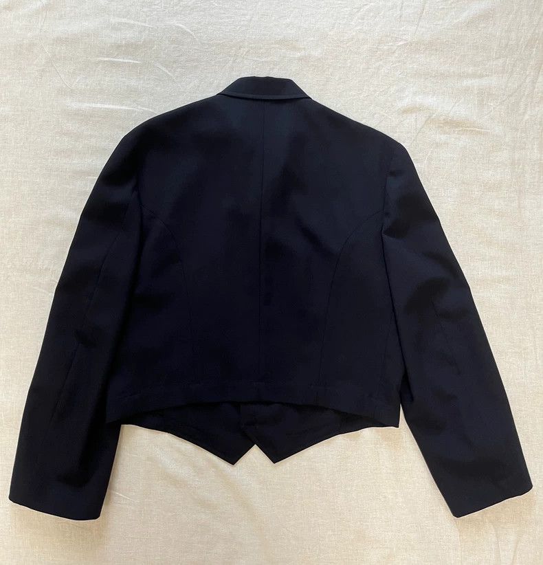Comme des Garcons Comme des Garcons Navy blue wool suit jacket Size M / US 6-8 / IT 42-44 - 3 Thumbnail