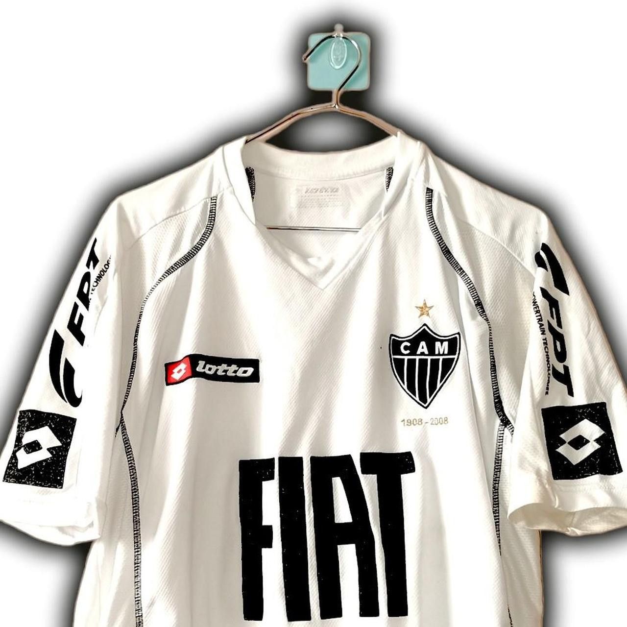 Lotto Sport Atletico Mineiro Brazil 2008 2009 Away Shirt Jersey Size US L / EU 52-54 / 3 - 1 Thumbnail