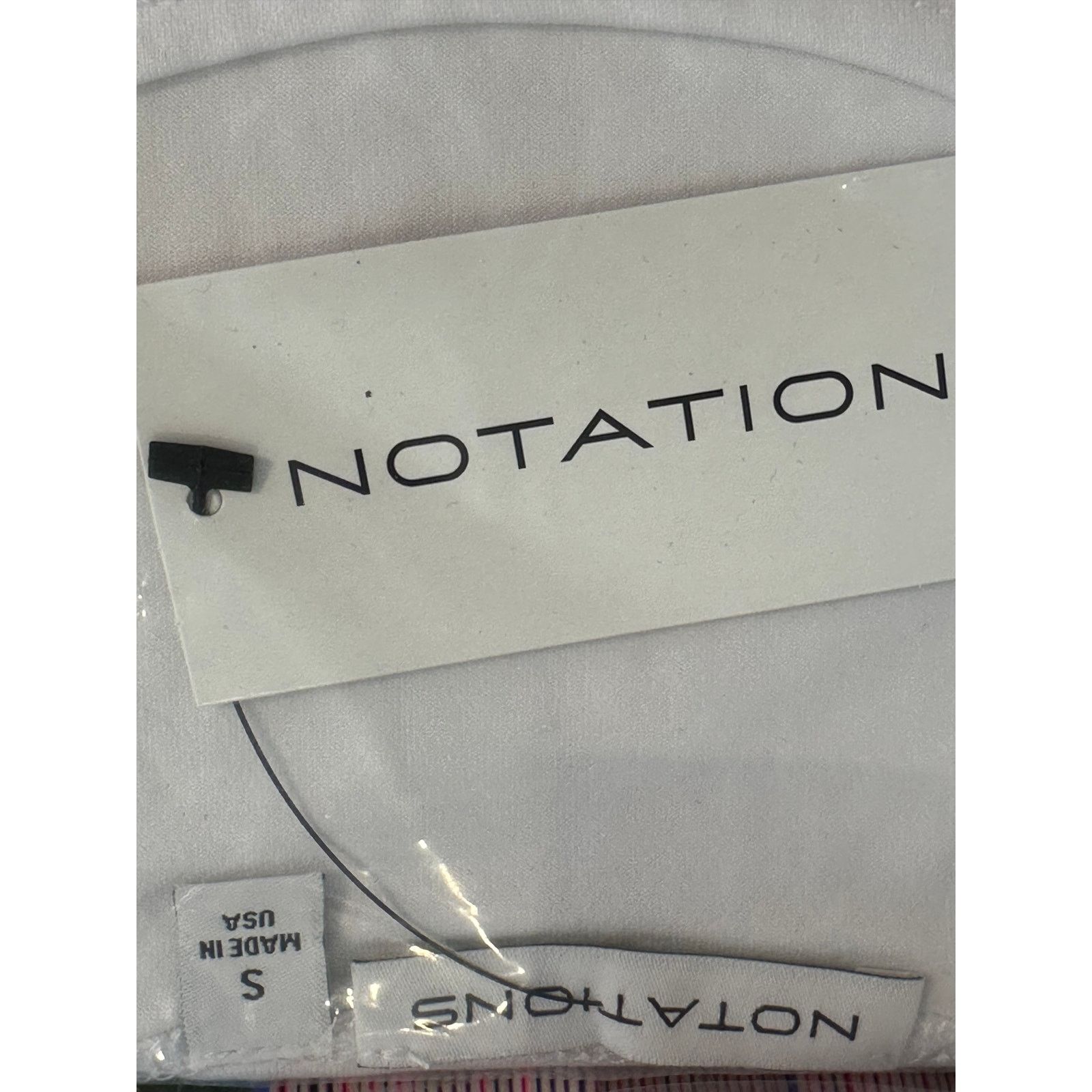 Other Scoop Neck Short Sleeve Pullover Notations Blouse Tan S Size S / US 4 / IT 40 - 12 Thumbnail