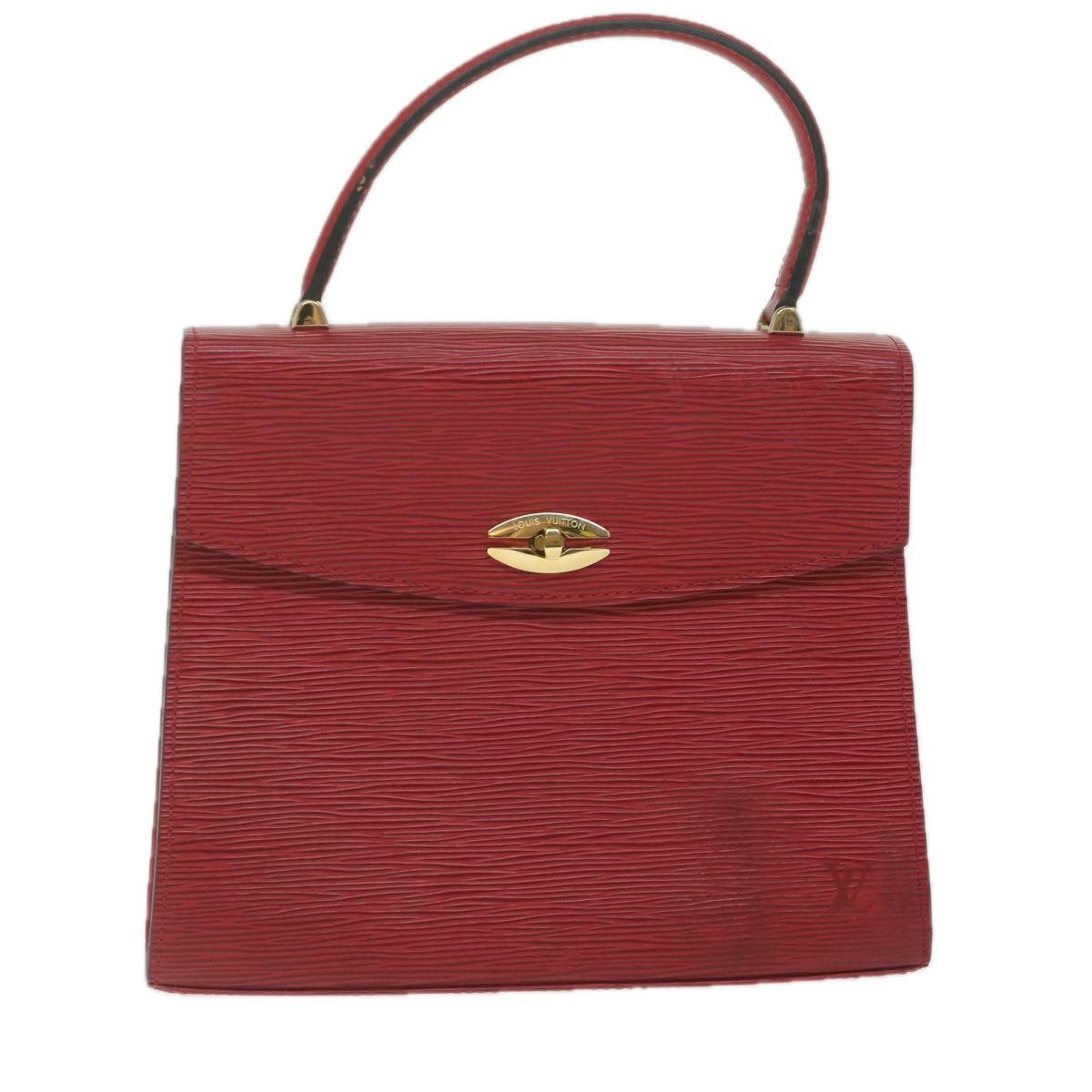 Louis Vuitton Malesherbes Red Leather Handbag (Pre-Owned) Size ONE SIZE - 1 Thumbnail