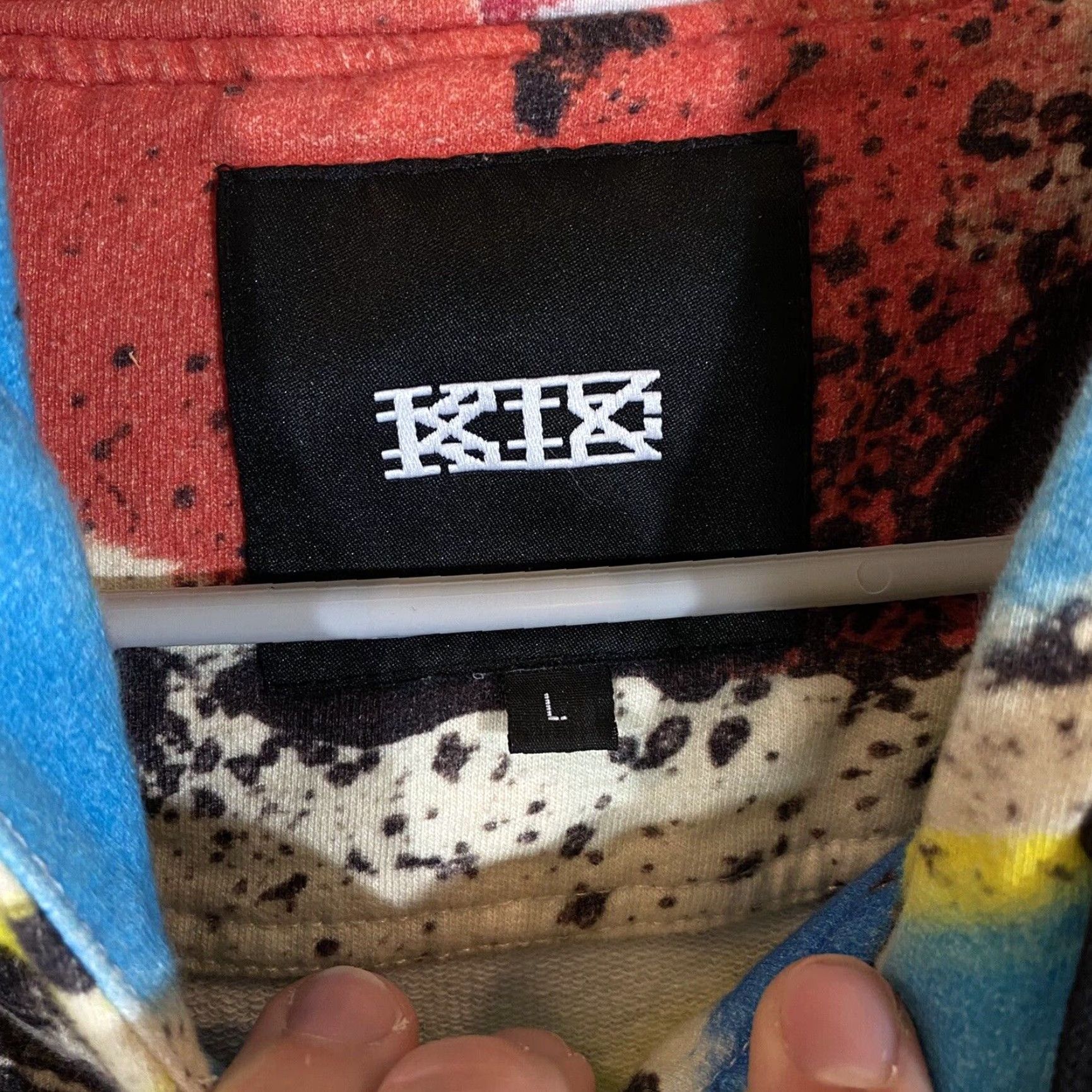 KTZ KTZ Jacket Mens Large Masterpiece Graffiti Katizette Paint Splatter Multicolor Size US L / EU 52-54 / 3 - 6 Thumbnail