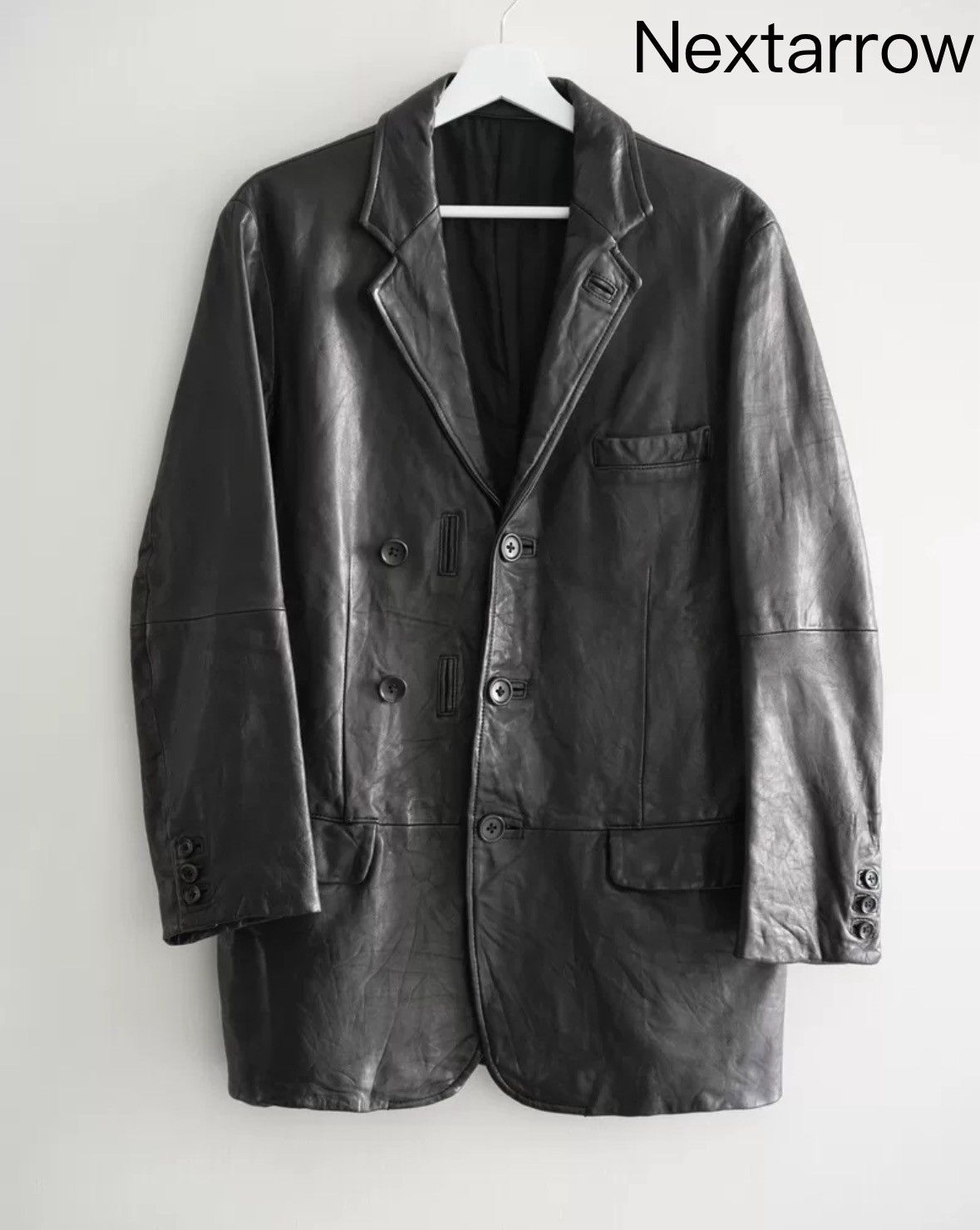 Yohji Yamamoto yohji yamamoto s'yte sheepskin leather jacket | Grailed