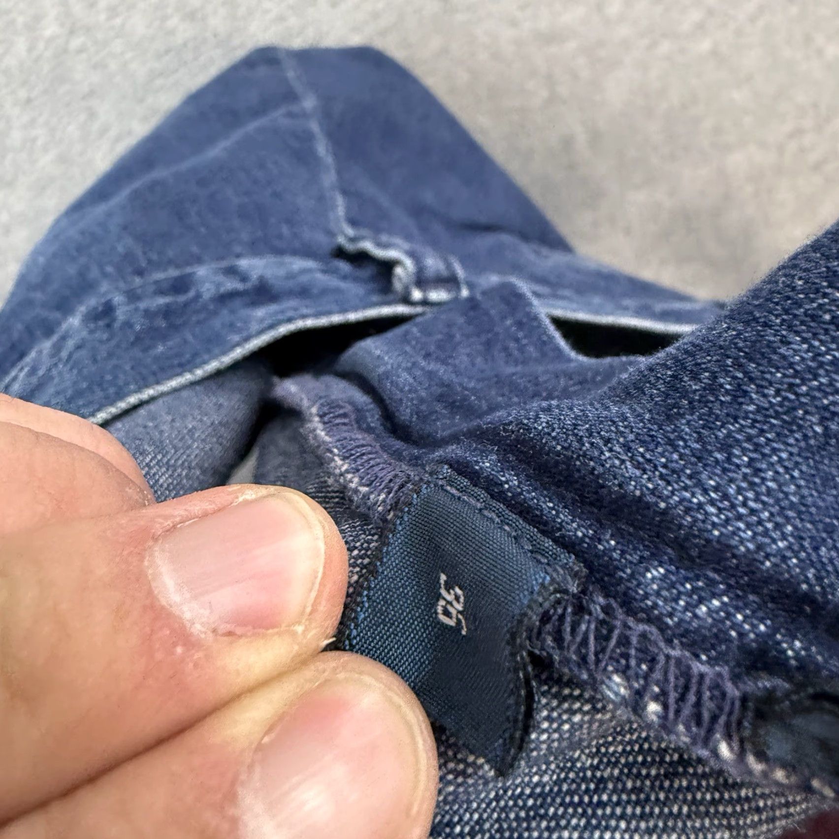 VINTAGE Polo Ralph Lauren Denim Blue Shorts Men 33 Casual 7 Inseam 36 Waist Classic Fit Jeans Jorts 90s Polo Ralph Lauren