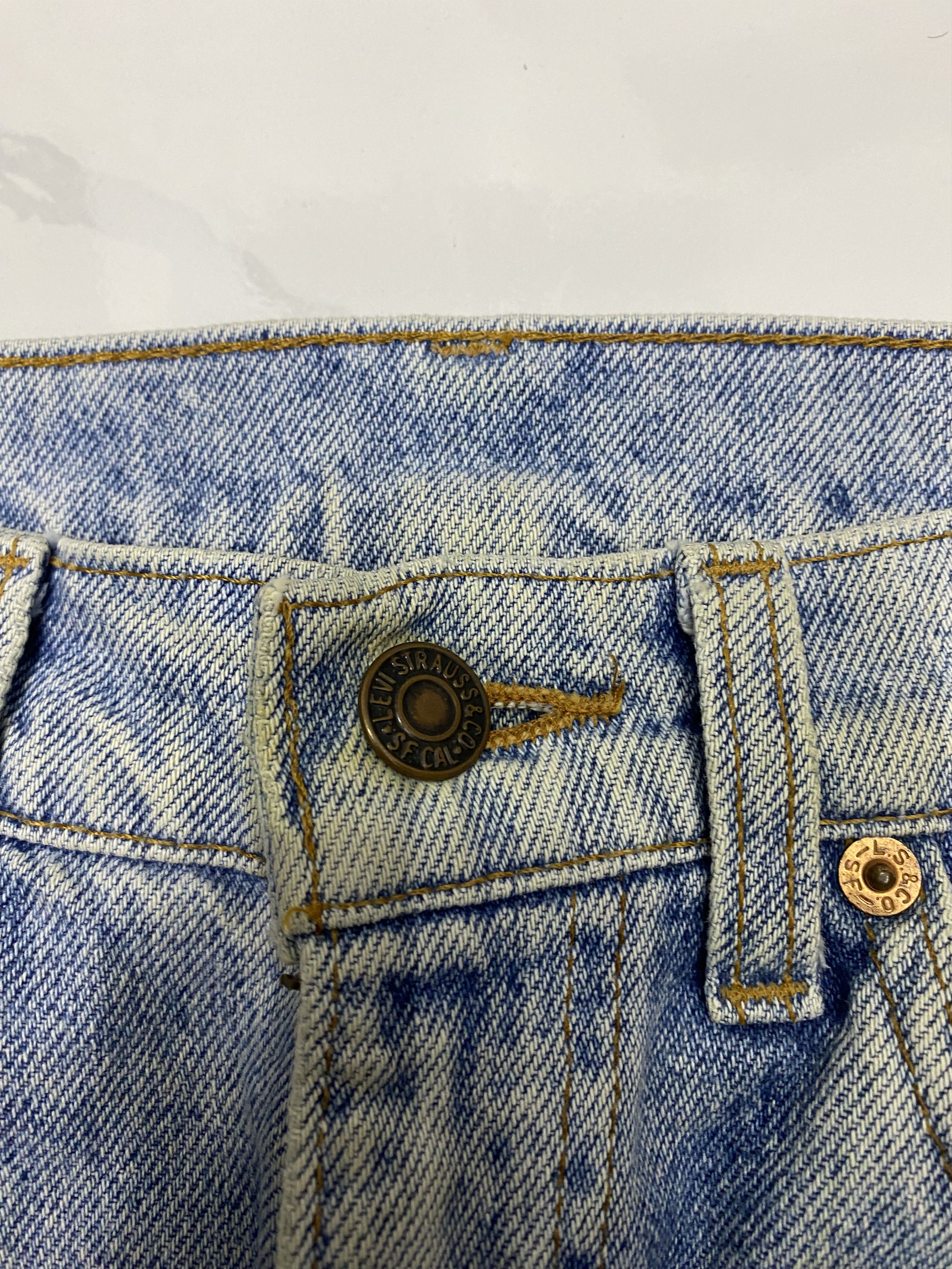 Levi's × Vintage Vintage Levis 510 Made In Usa Distressed Denim Jeans Size US 29 - 10 Thumbnail