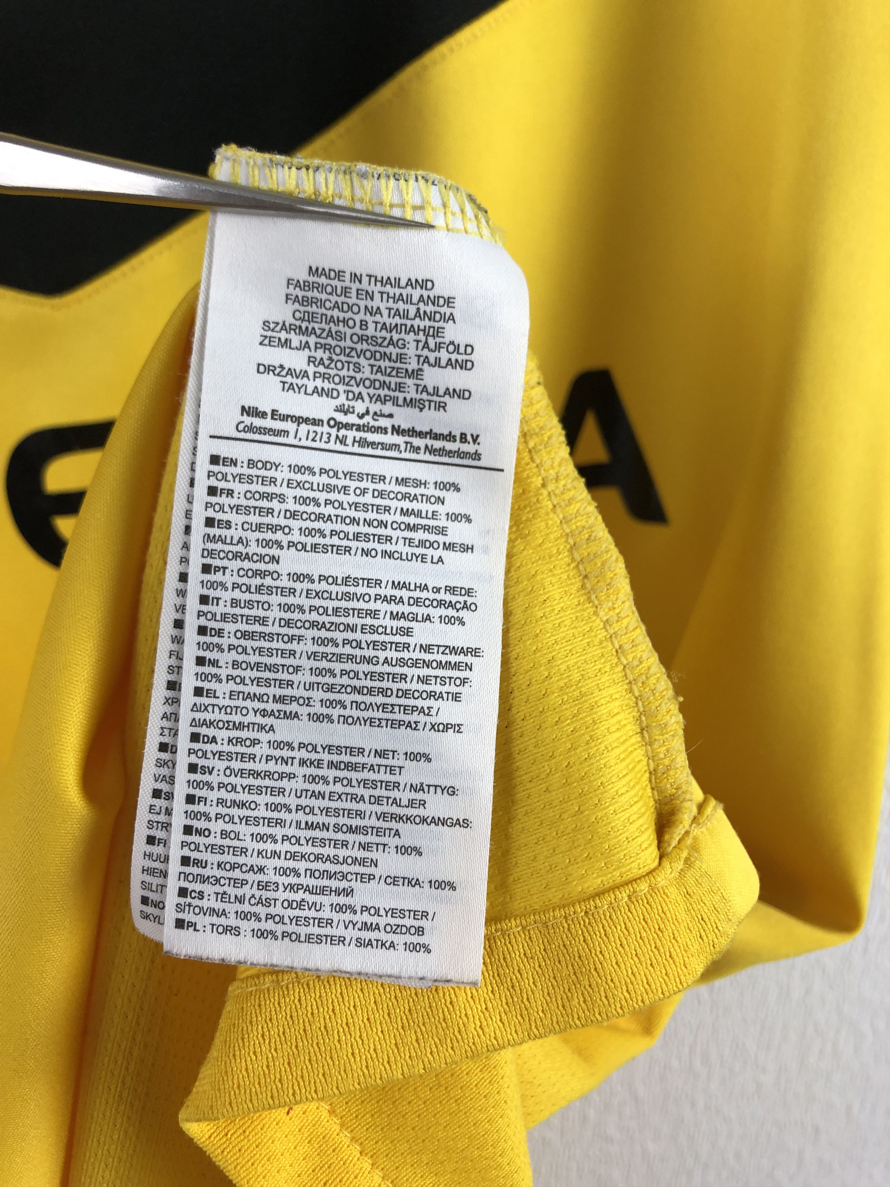 Nike Dynamo Dresden shirt 2011 Soccer Koch Jersey Player Issue Size US L / EU 52-54 / 3 - 14 Thumbnail