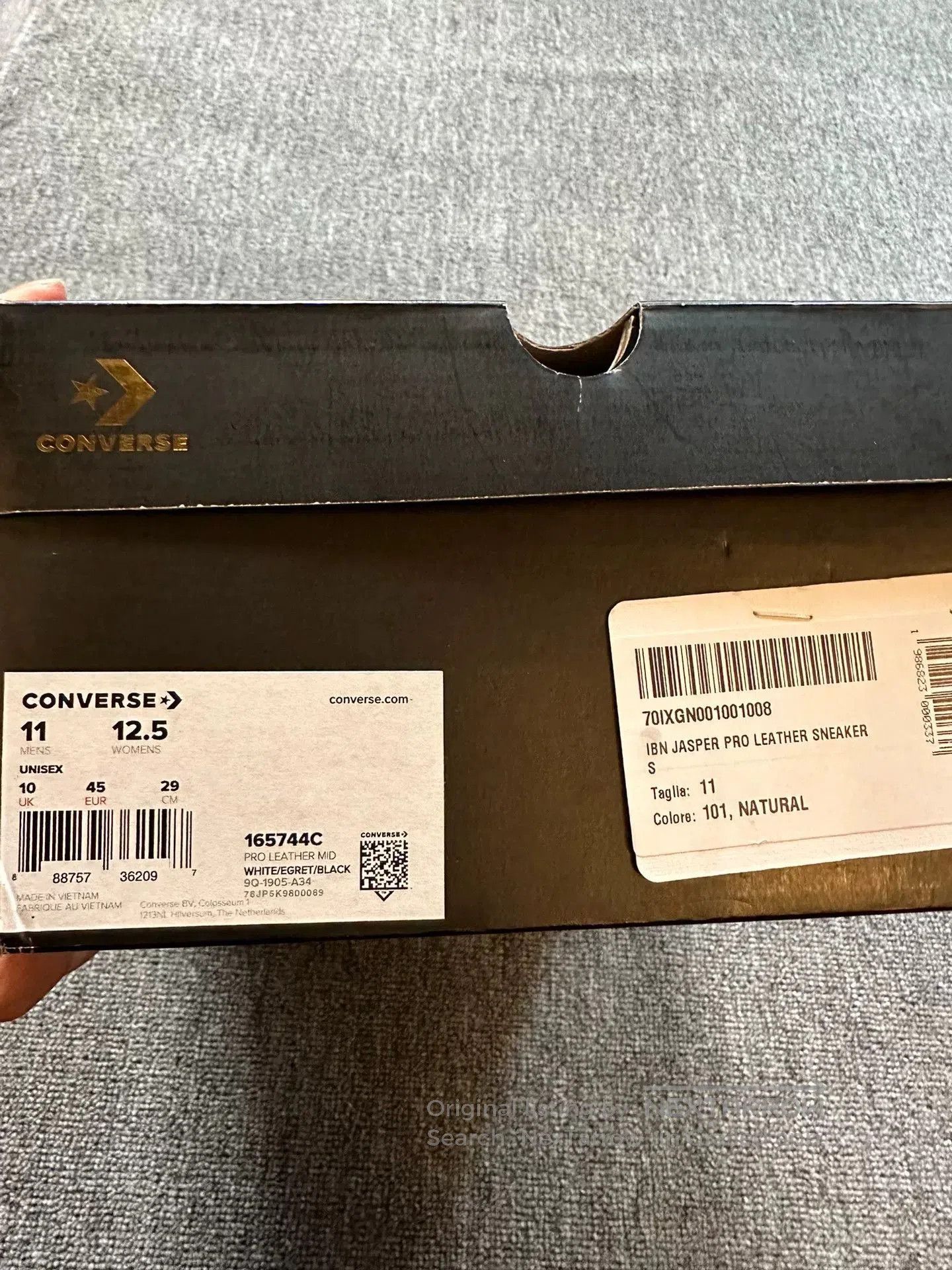 Converse converse high-top zip sneakers collaboration. Size US 11 / EU 44 - 6 Thumbnail