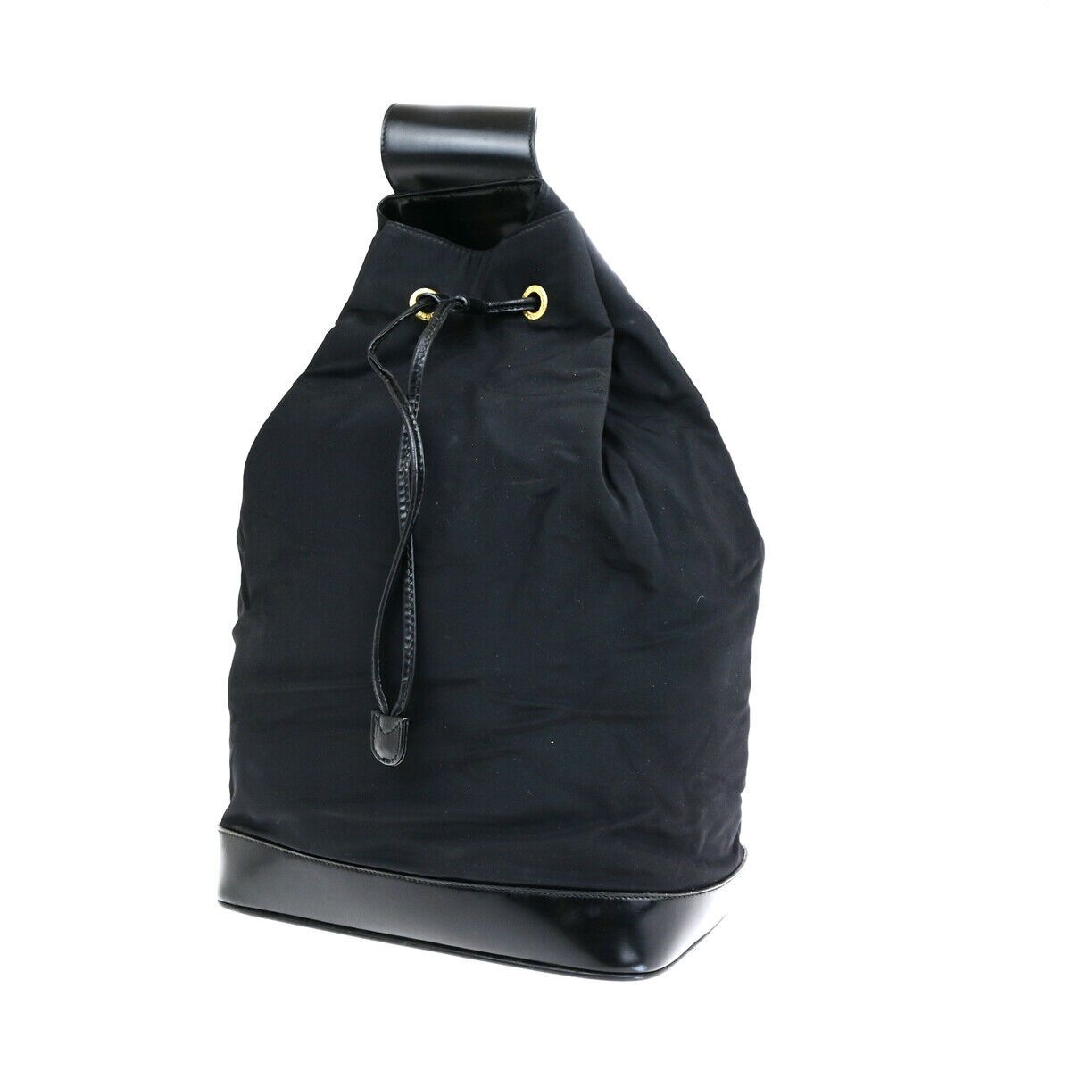 Gucci -- Black Synthetic Shoulder Bag (Pre-Owned) Size ONE SIZE - 1 Thumbnail