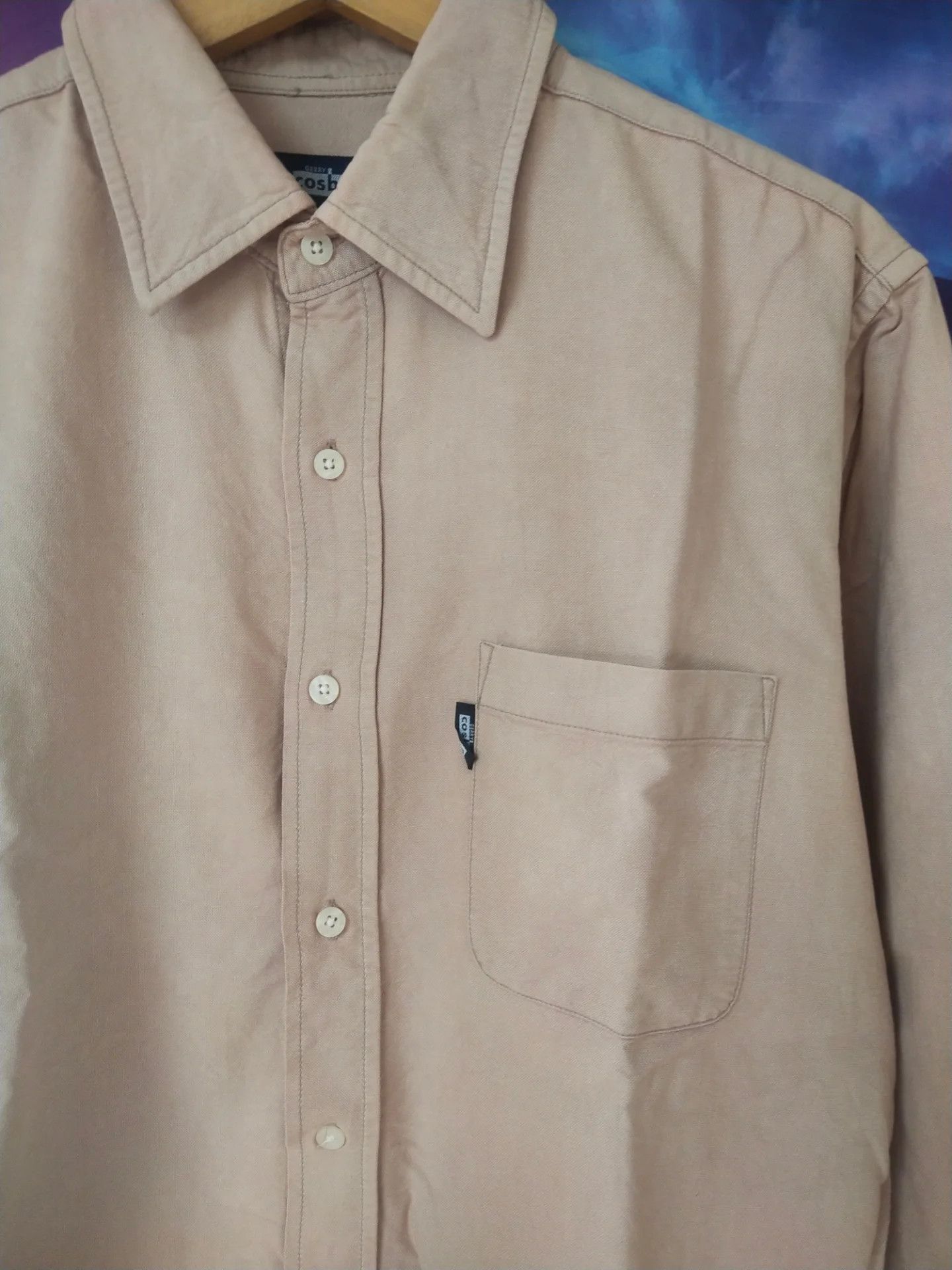 Japanese Brand Gerry Cosby Japan Beige Full Cotton Work Shirt Size US L / EU 52-54 / 3 - 2 Thumbnail
