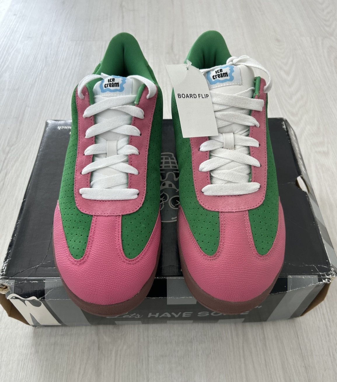 Icecream × Reebok VERY RARE OG 2006 REEBOK X BBC/ICE CREAM BOARDFLIP Size US 10.5 / EU 43-44 - 3 Thumbnail