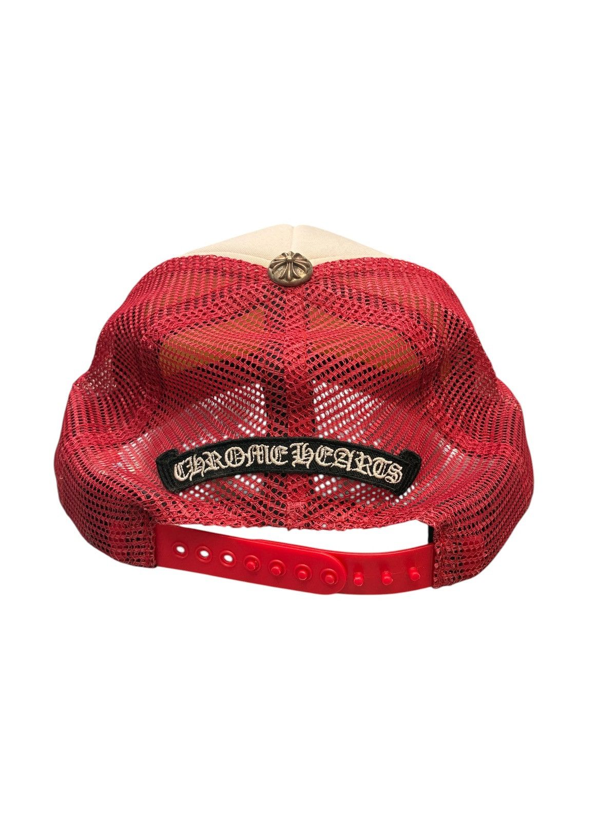 Chrome Hearts Chrome Hearts King Taco Trucker Hat Red Size ONE SIZE - 5 Thumbnail