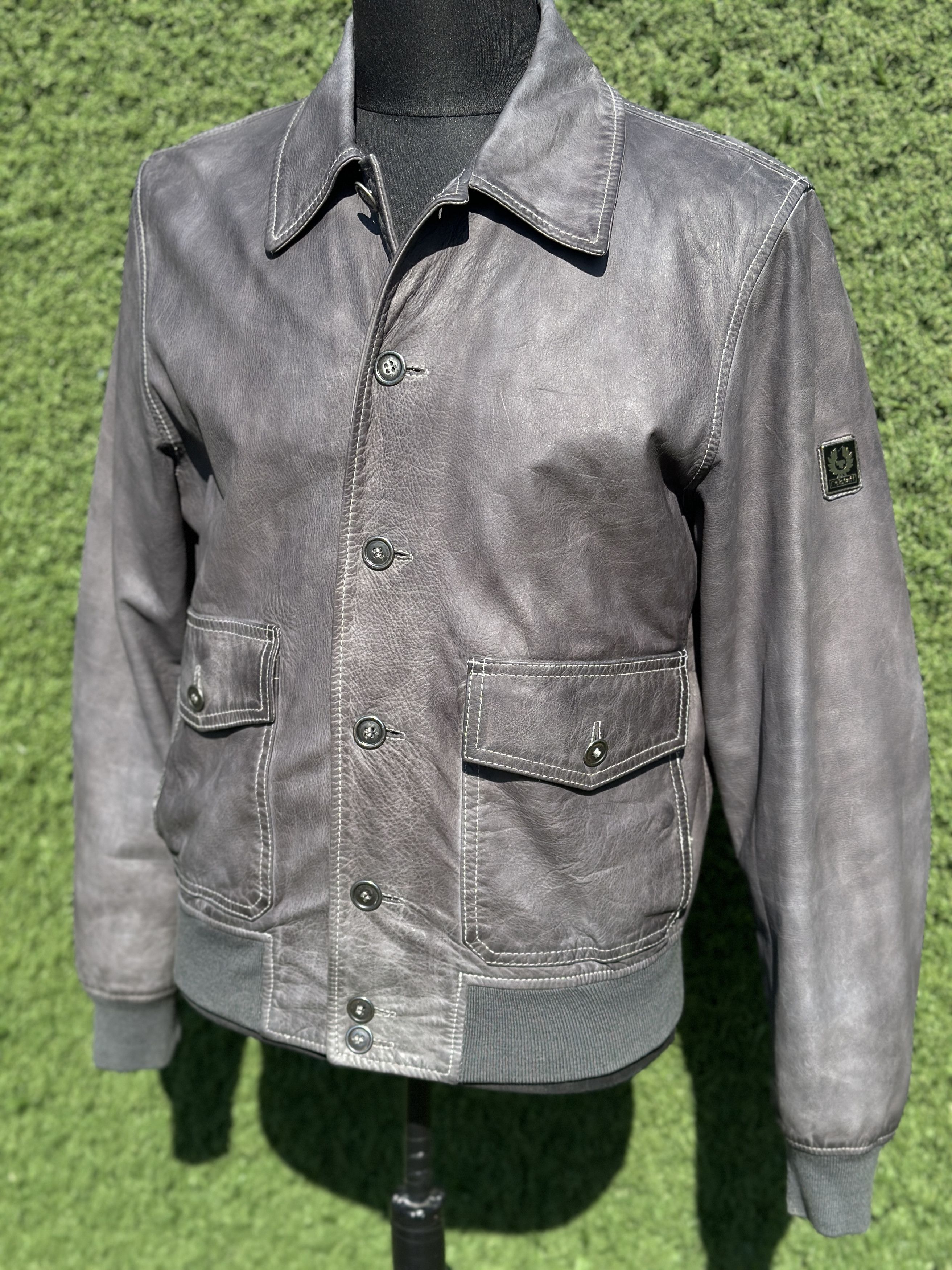 Belstaff BELSTAFF Aviator Howard Hughes Leather Jacket Malenotti 