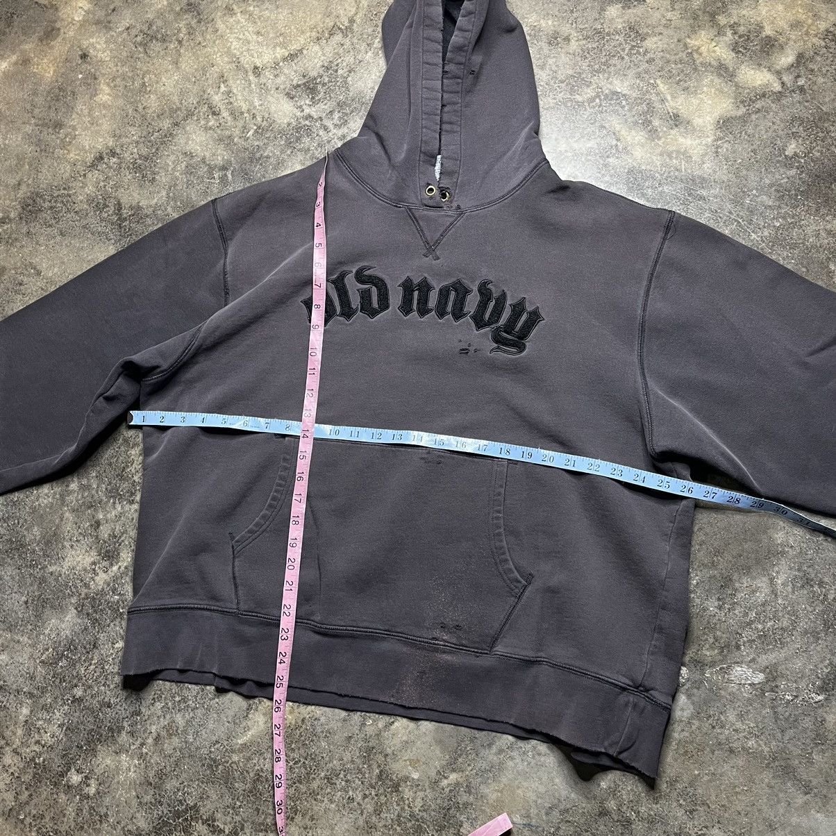 Old Navy × Vintage vintage old navy faded black distressed hoodie Size US XL / EU 56 / 4 - 9 Thumbnail