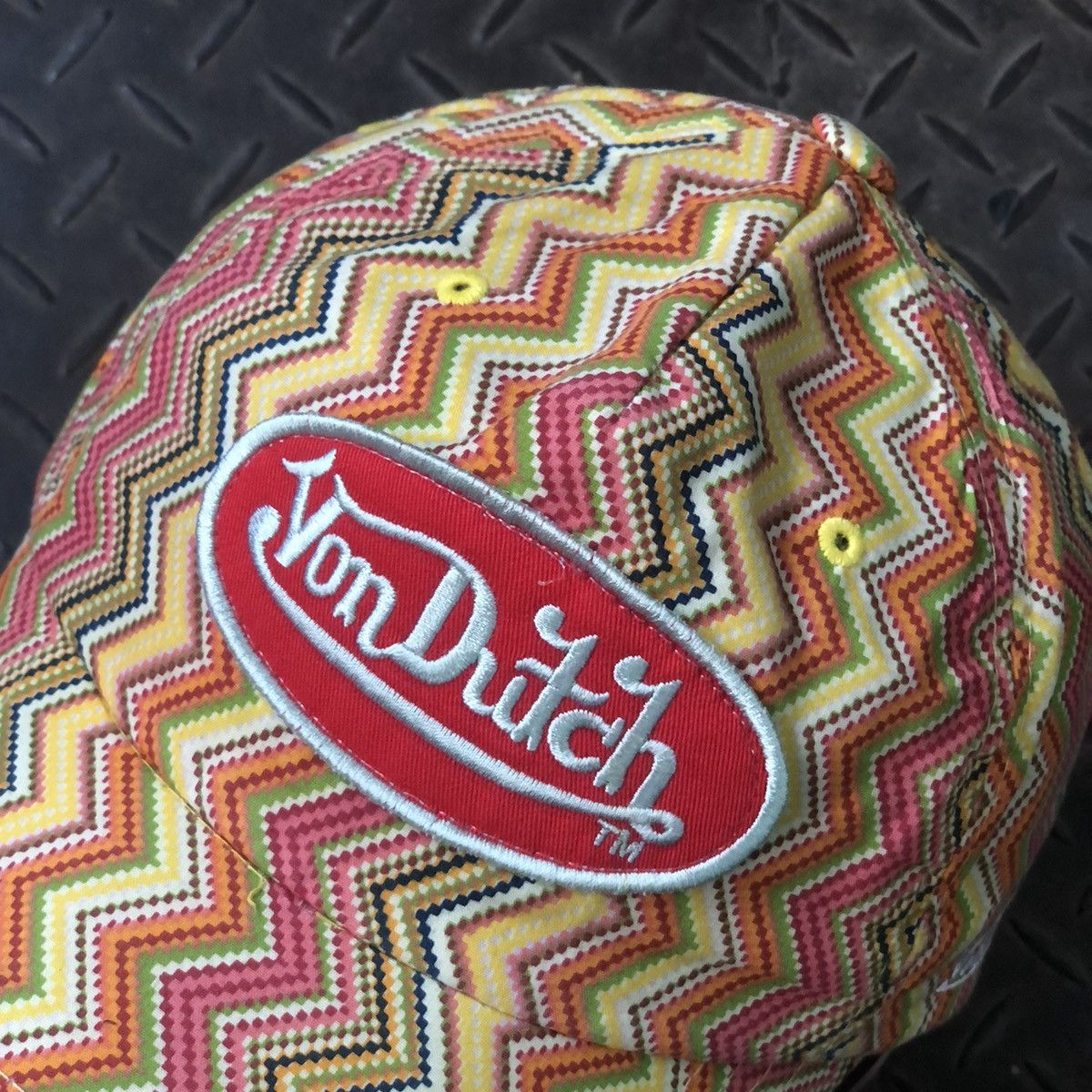 Vintage 🚫 SOLD 🚫 Von Dutch Navajo Pattern Hat Size ONE SIZE - 3 Thumbnail