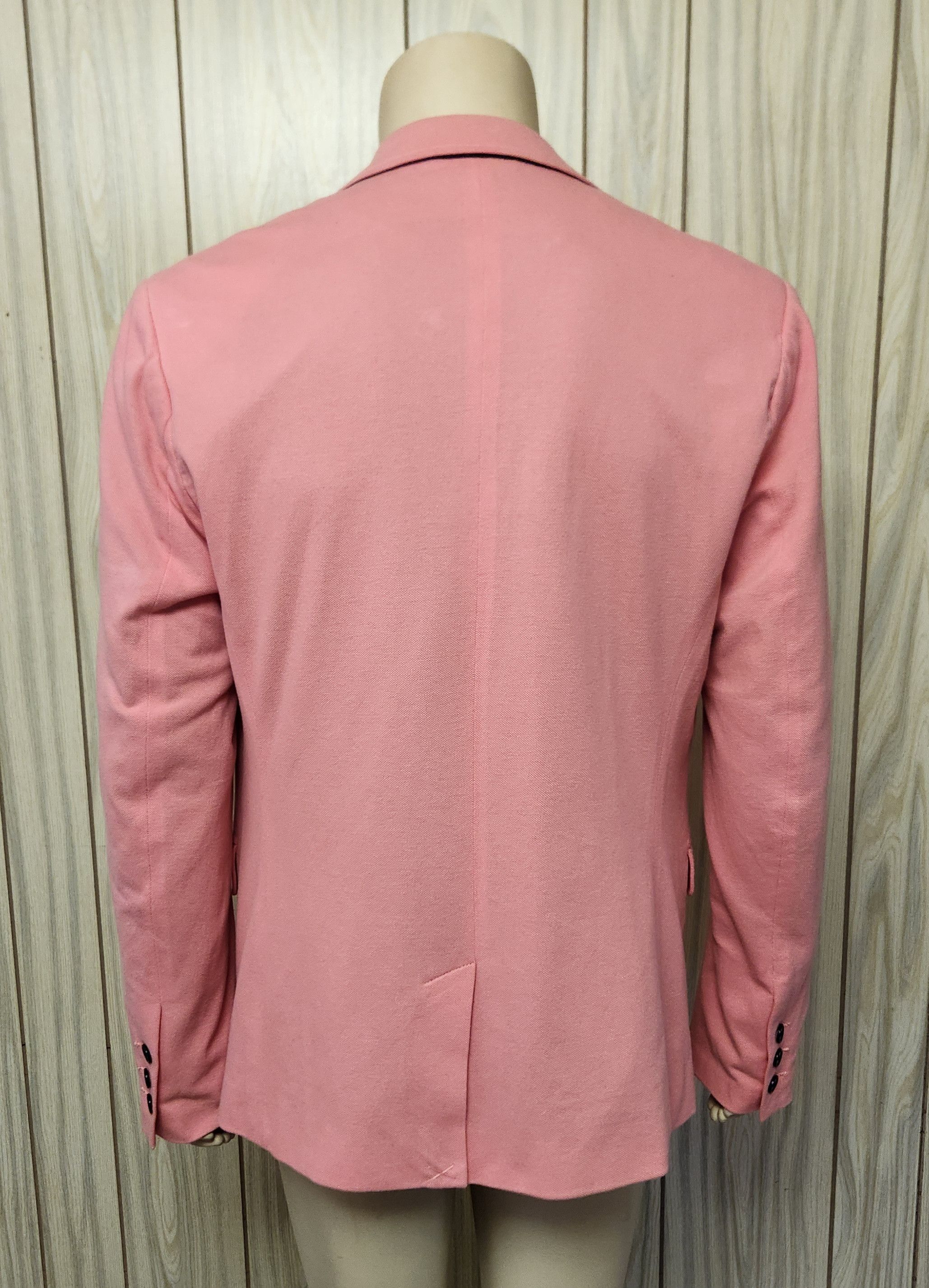Guess Guess pink cotton blazer L men's two button jacket Size 42R - 8 Thumbnail