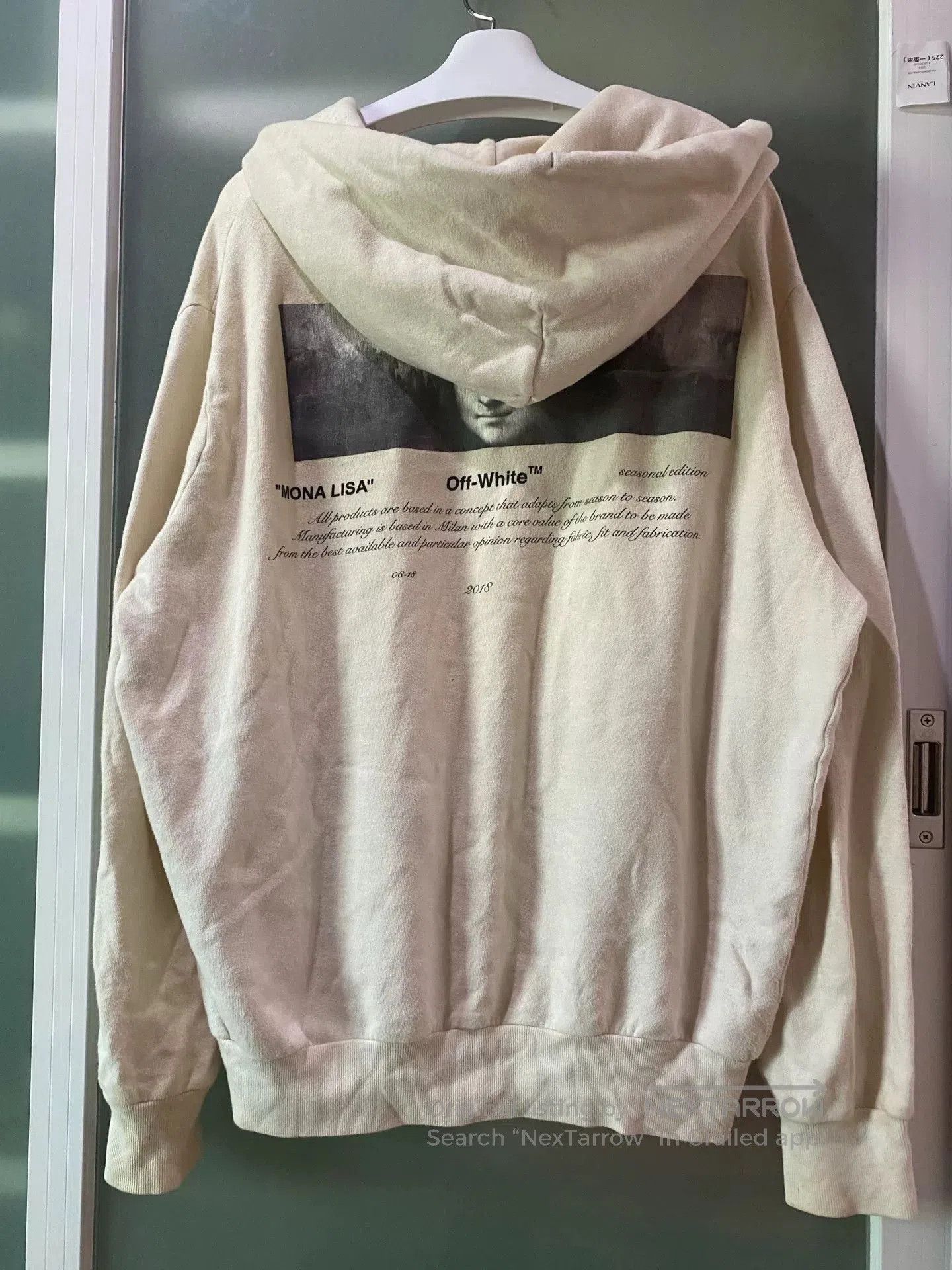 Off-White off-white mona lisa hoodie with print. Size US M / EU 48-50 / 2 - 2 Thumbnail
