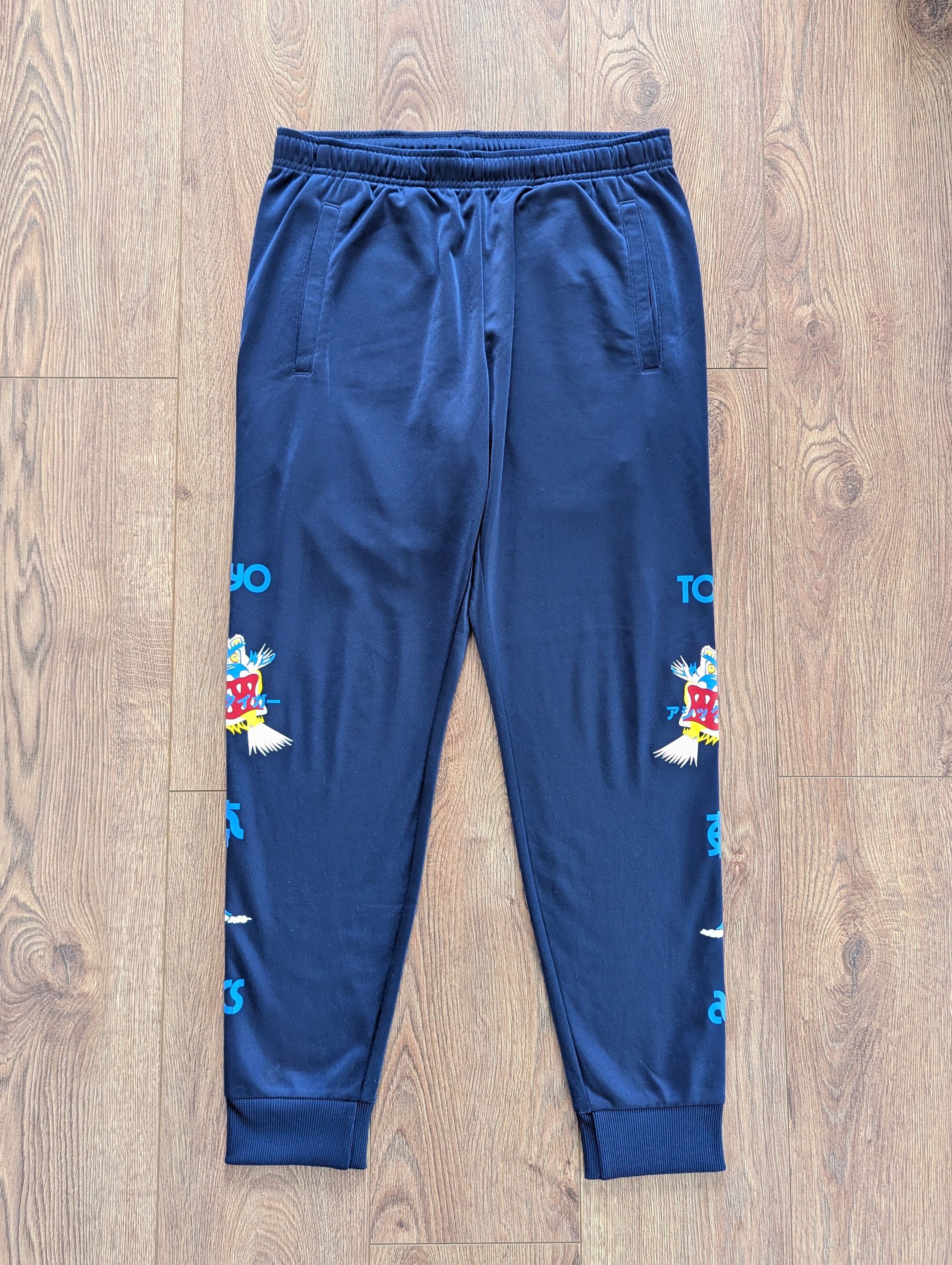 Asics ASICS Tiger TOKYO Mount Fuji Stylized Tiger Face Japan Pants Size US 36 / EU 52 - 17 Thumbnail