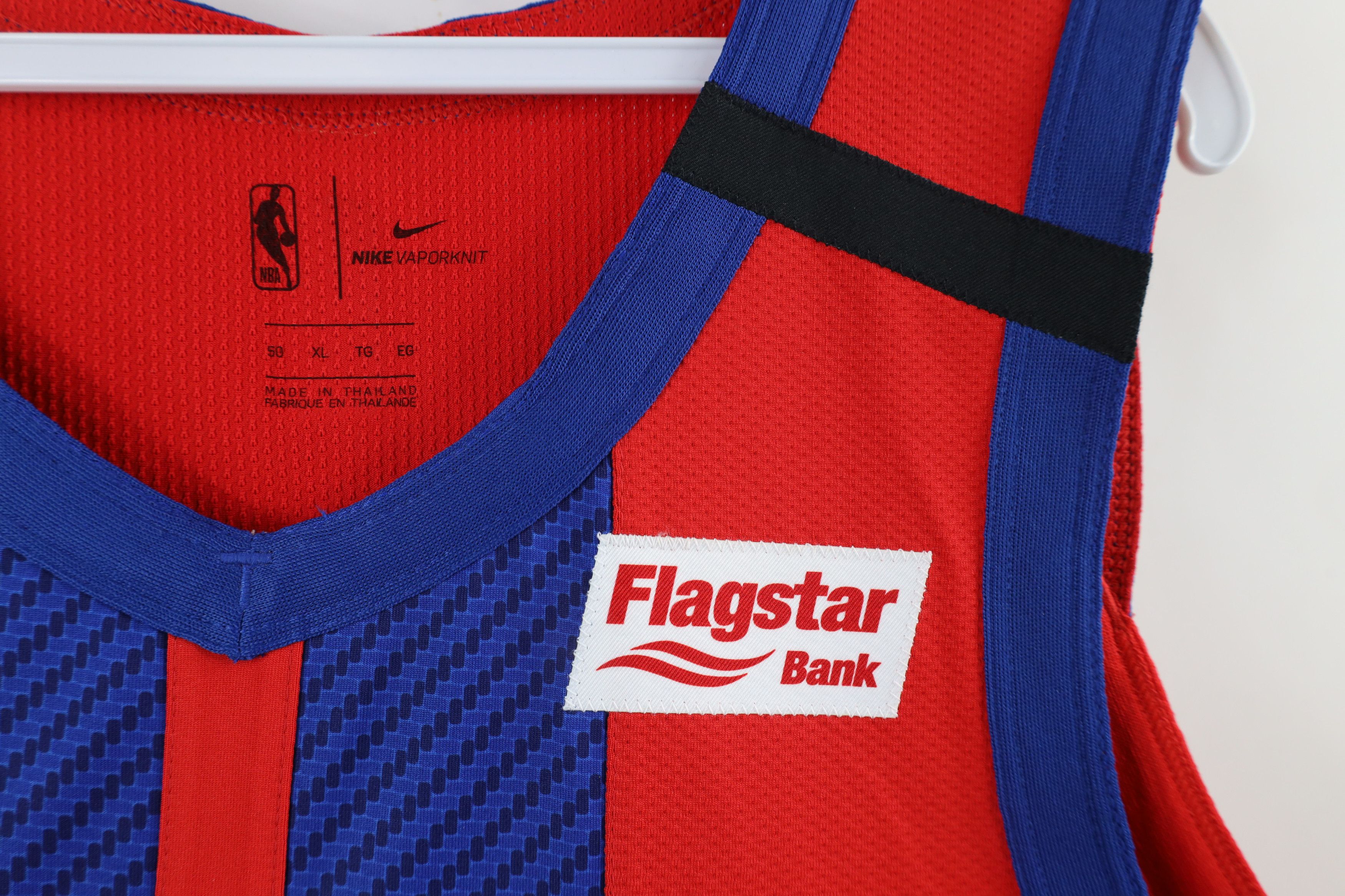 Nike × Vintage Nike Vaporknit NBA John Henson Pistons Basketball Jersey Size US XL / EU 56 / 4 - 7 Thumbnail