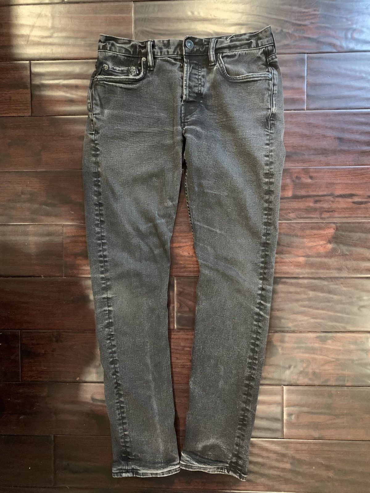 Allsaints All Saints grey skinny denim Size US 28 / EU 44 - 1 Thumbnail