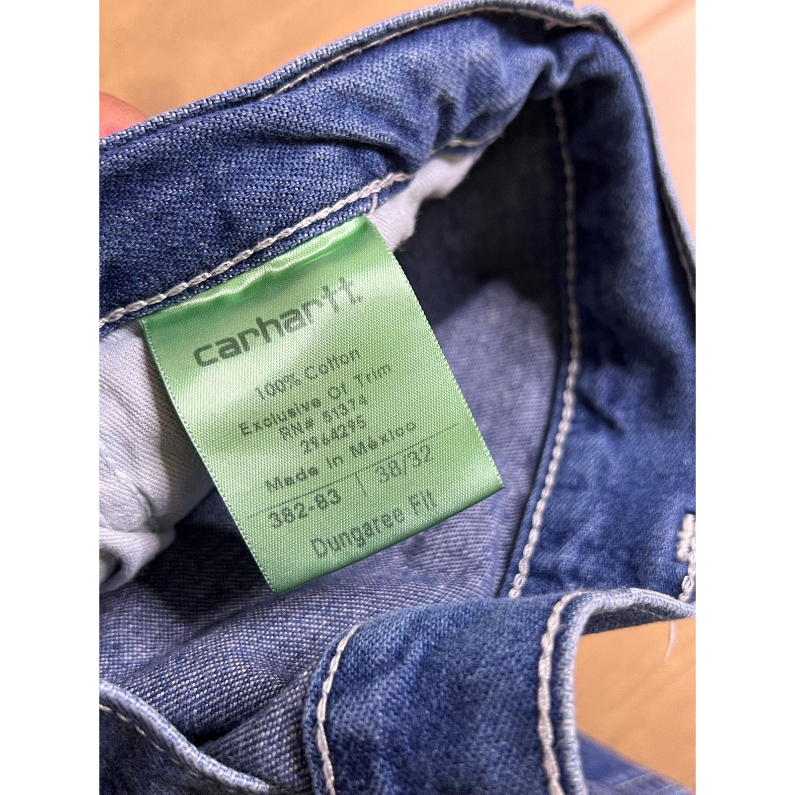 Carhartt Vintage Carhartt Jeans Mens 38x32 Carpenter Dungaree Y2K Size US 38 / EU 54 - 3 Thumbnail