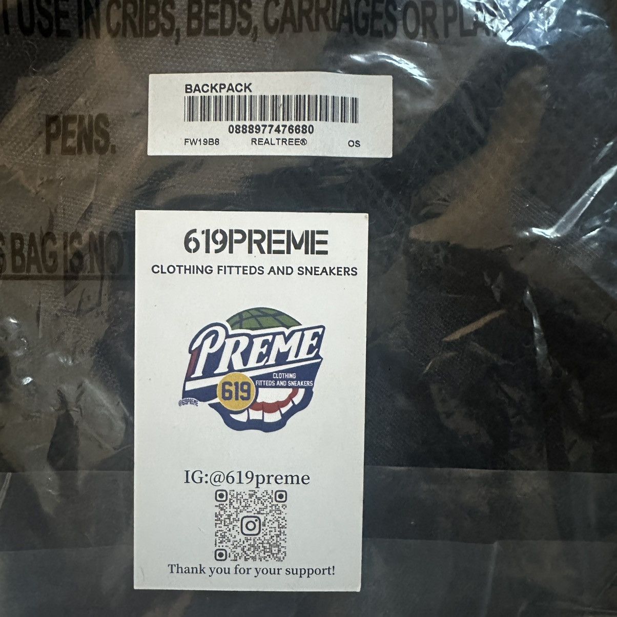 Supreme Supreme Cordura Real tree camo backpack 2019 Size ONE SIZE - 8 Thumbnail