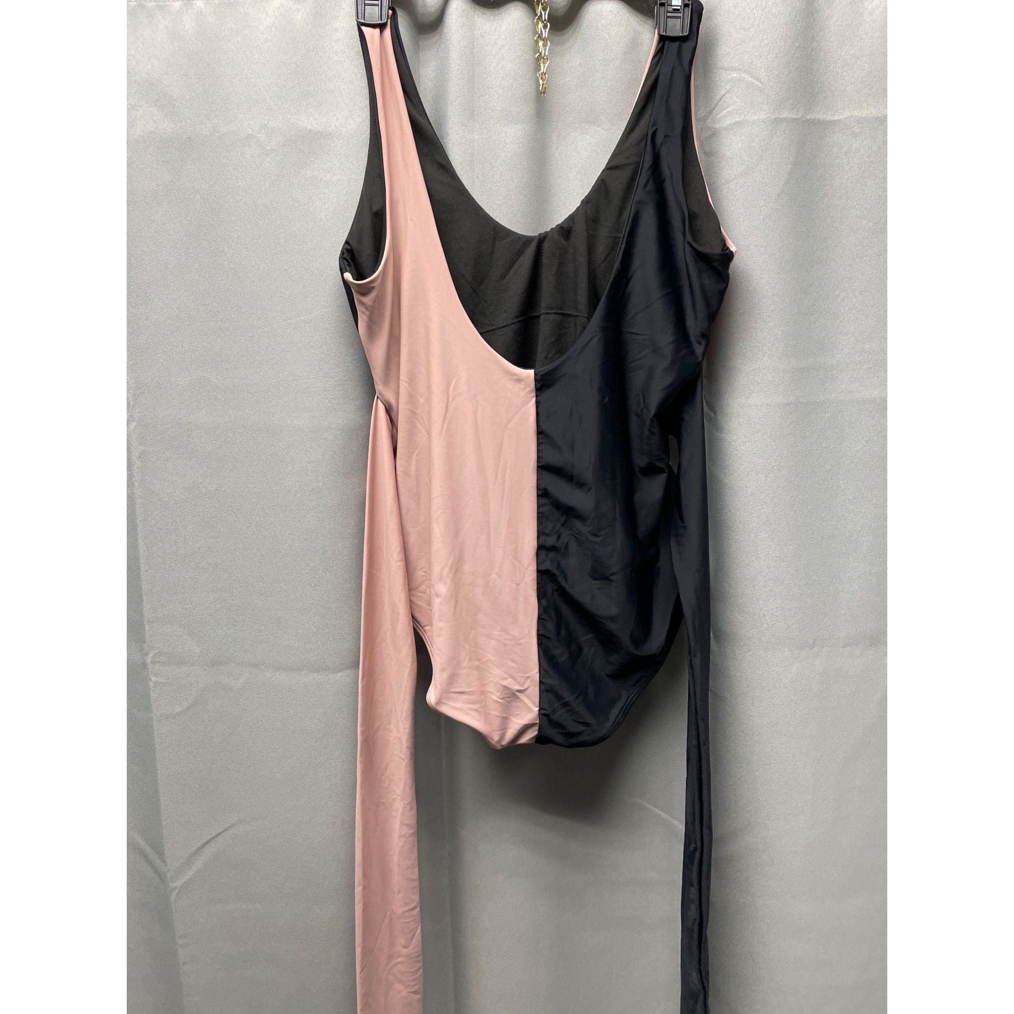 Other Pink Lily Women's Pink & Black Full Coverage Swimsuit Size Size L / US 10 / IT 46 - 3 Thumbnail