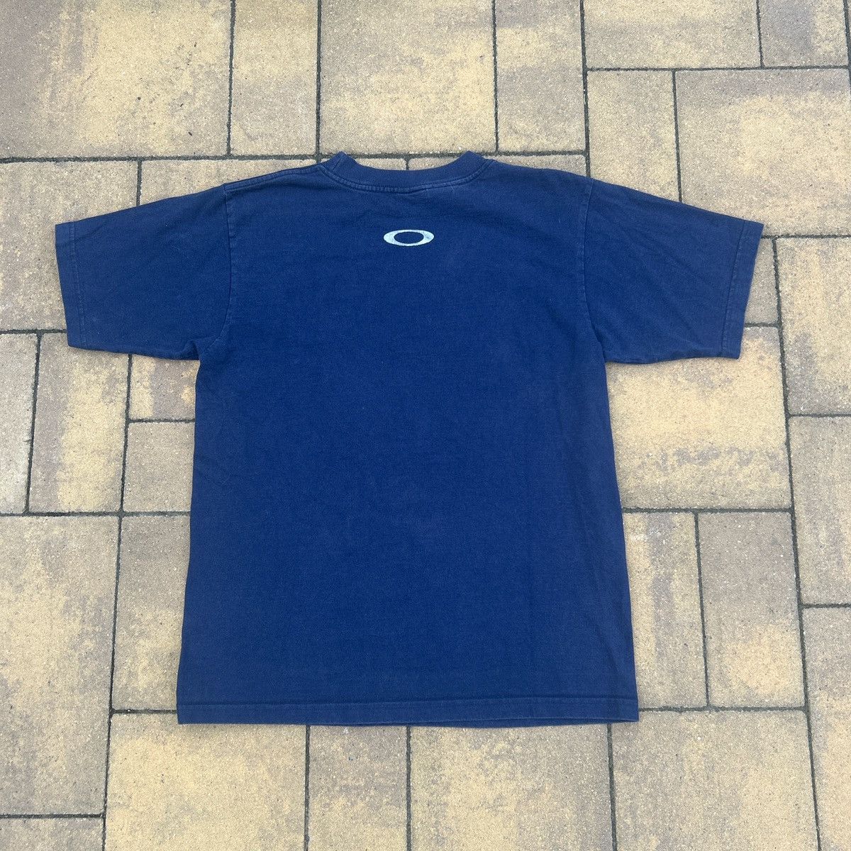 Oakley Grail vintage Oakley Software 25th anniversary navy t shirt Size US M / EU 48-50 / 2 - 4 Thumbnail