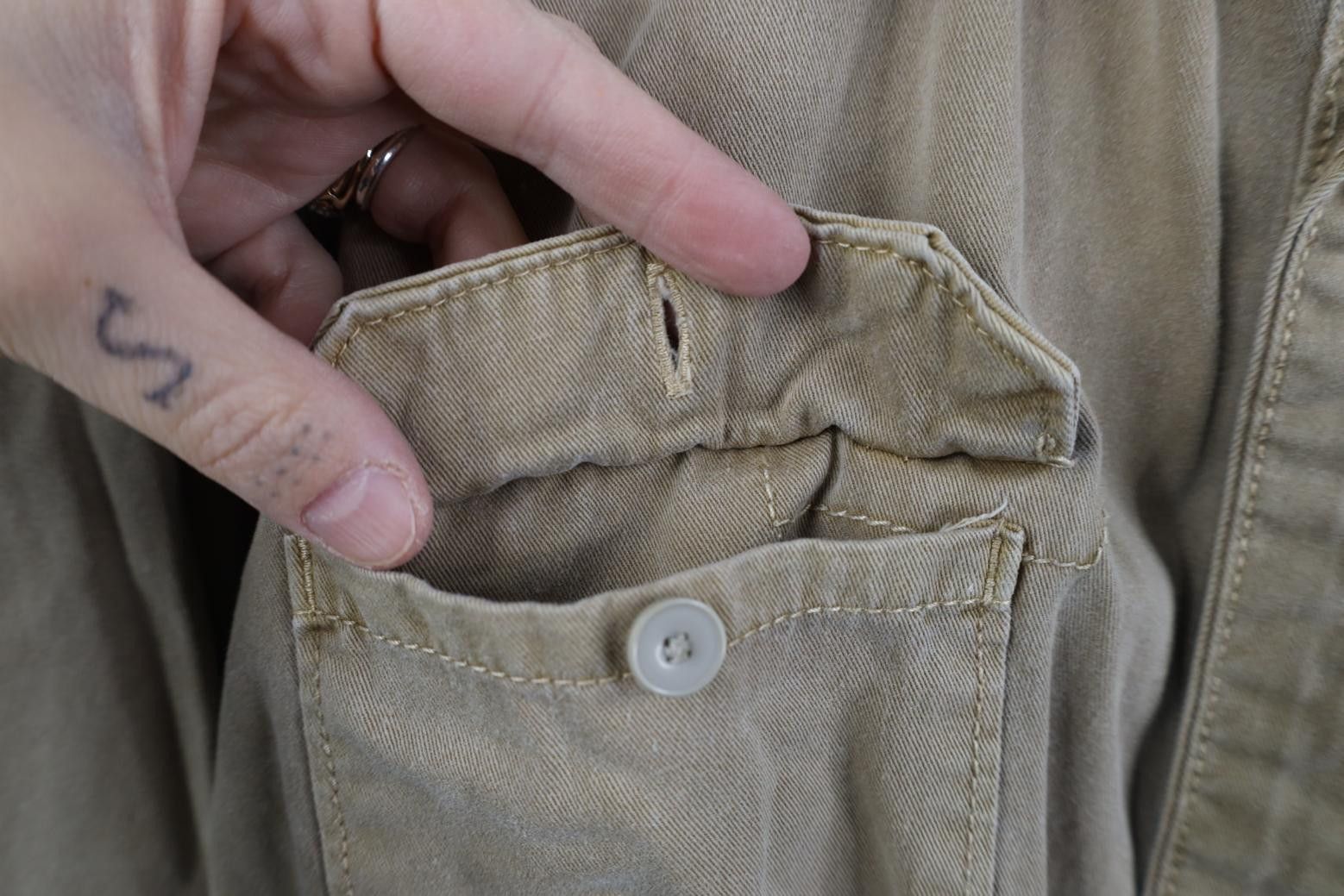Levi's Vintage Levis Pigment Dye Stonewash Twill Shirt Jacket Size US XL / EU 56 / 4 - 7 Thumbnail