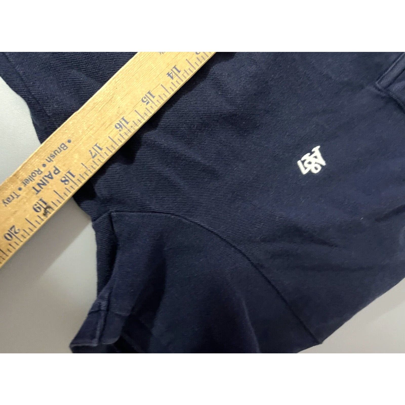 Aeropostale AeroPostale Mens Polo Shirt M Navy Blue Short Sleeve Preppy Collar Casual Shirt Size US M / EU 48-50 / 2 - 5 Thumbnail