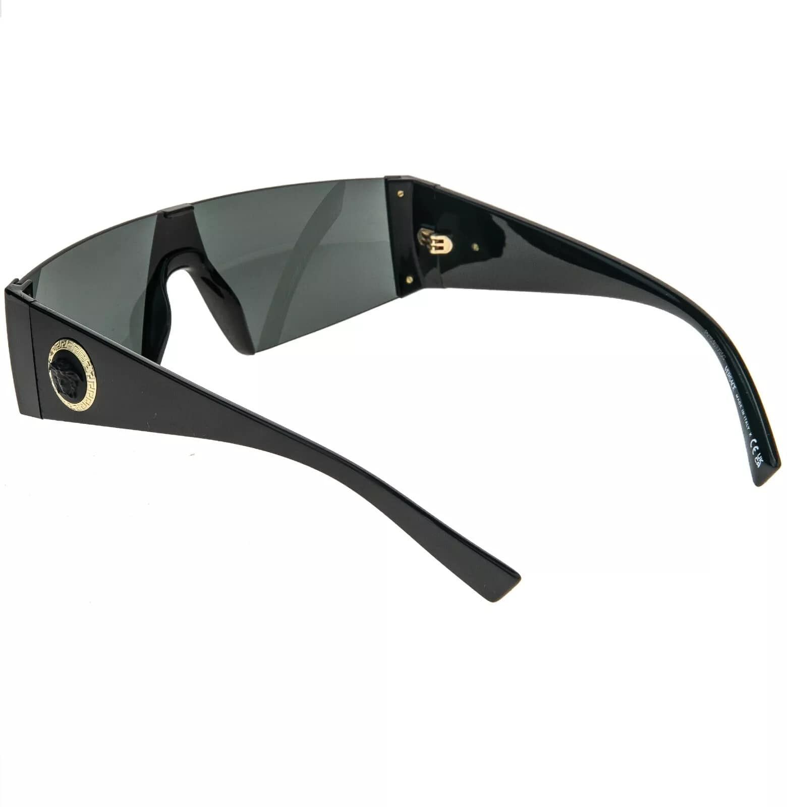 Versace VERSACE VE4360 GRECA Black Gold Medusa Logo Sunglasses 4360 Size ONE SIZE - 7 Thumbnail