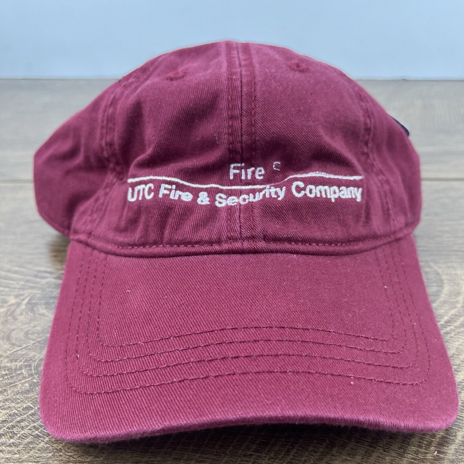 Other UTC Fire & Security Hat Red Cap Hat Adjustable Hat Red Adult Size ONE SIZE - 2 Thumbnail