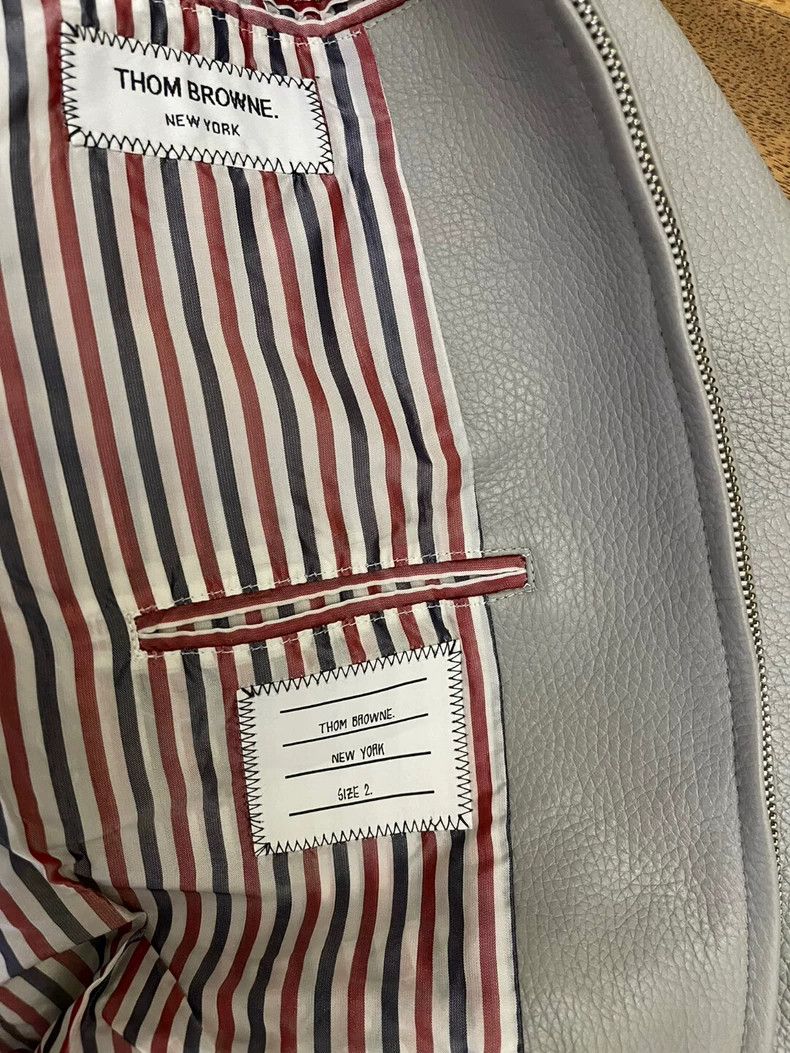 Thom Browne Thom Browne Baseball jacket Size US M / EU 48-50 / 2 - 2 Thumbnail