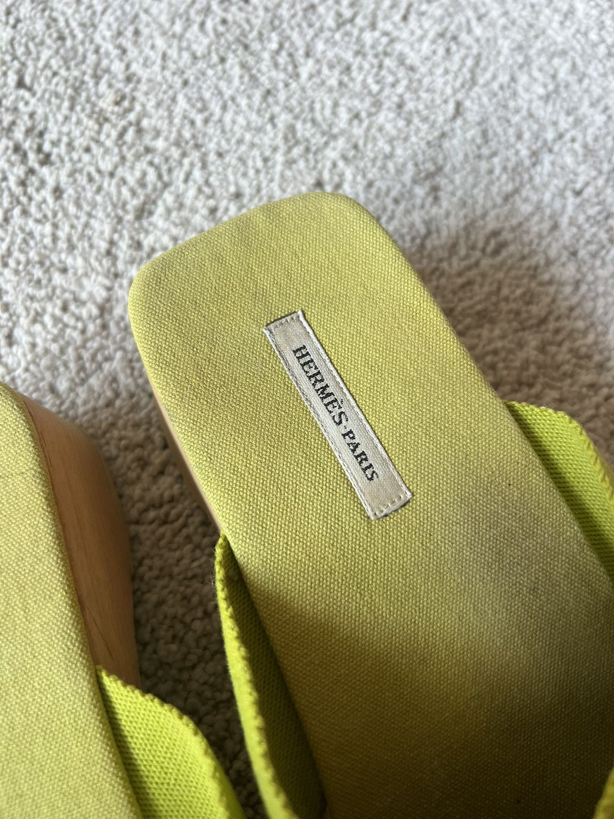Hermes Hermès Margiela Era Runway Wood sandals Size US 8 / IT 38 - 2 Thumbnail