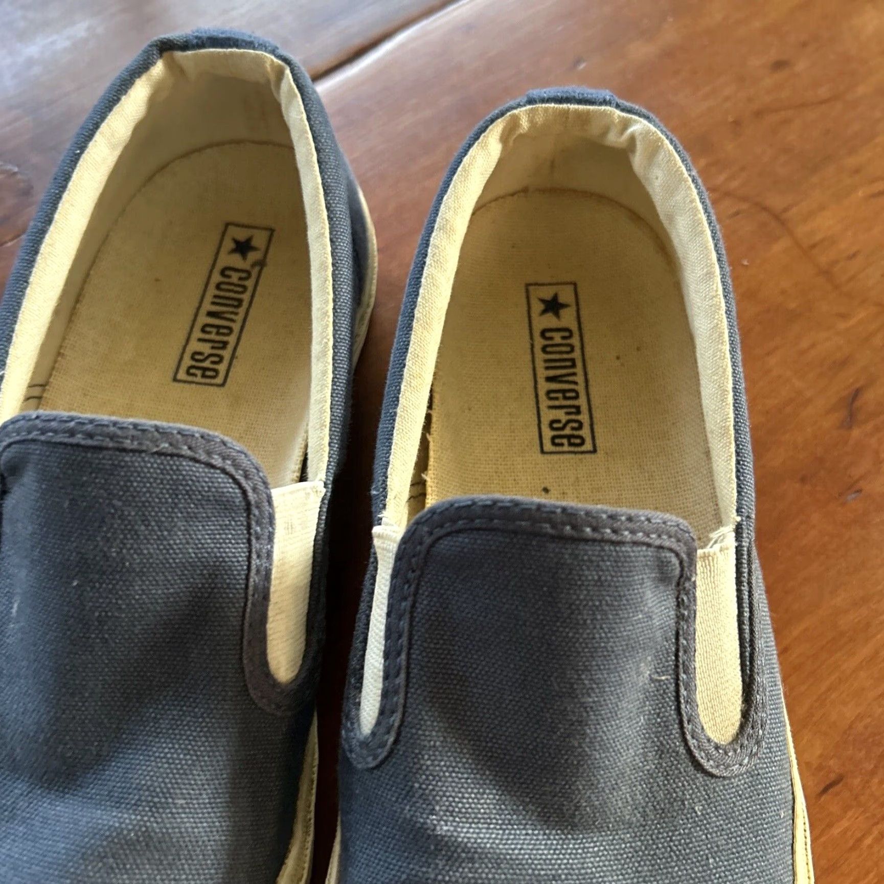 Converse VINTAGE Converse Chuck 70 Navy Blue Slip On Low Top Womens US 7 Canvas Sneaker Size M / US 6-8 / IT 42-44 - 6 Thumbnail