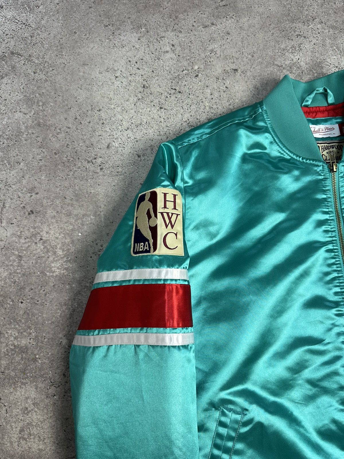 Mitchell & Ness × NBA Vintage Mitchell & Ness Grizzlies NBA Bomber Jacket Size US M / EU 48-50 / 2 - 12 Thumbnail
