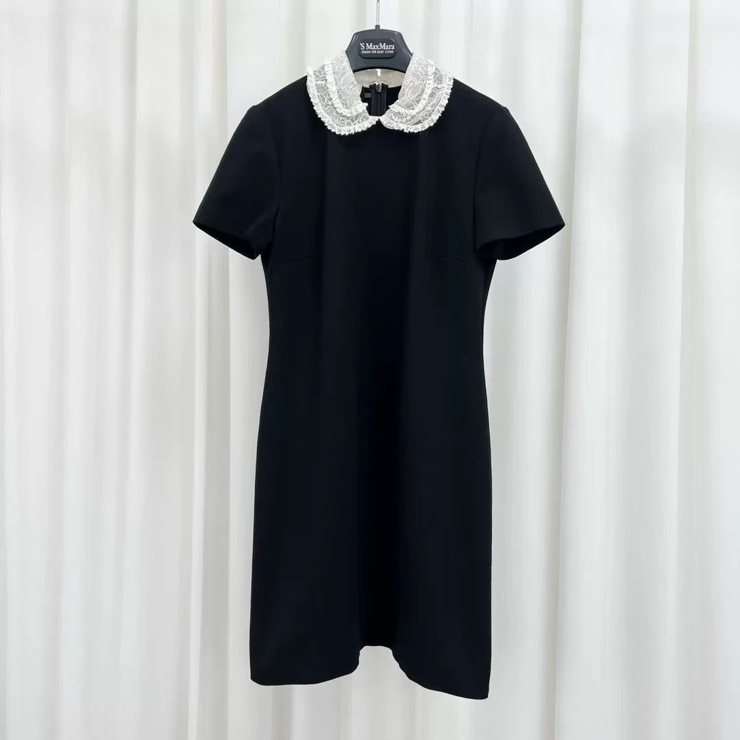 Miu Miu Miu Miu New Lace Peter Pan Collar Dress Size S / US 4 / IT 40 - 1 Thumbnail